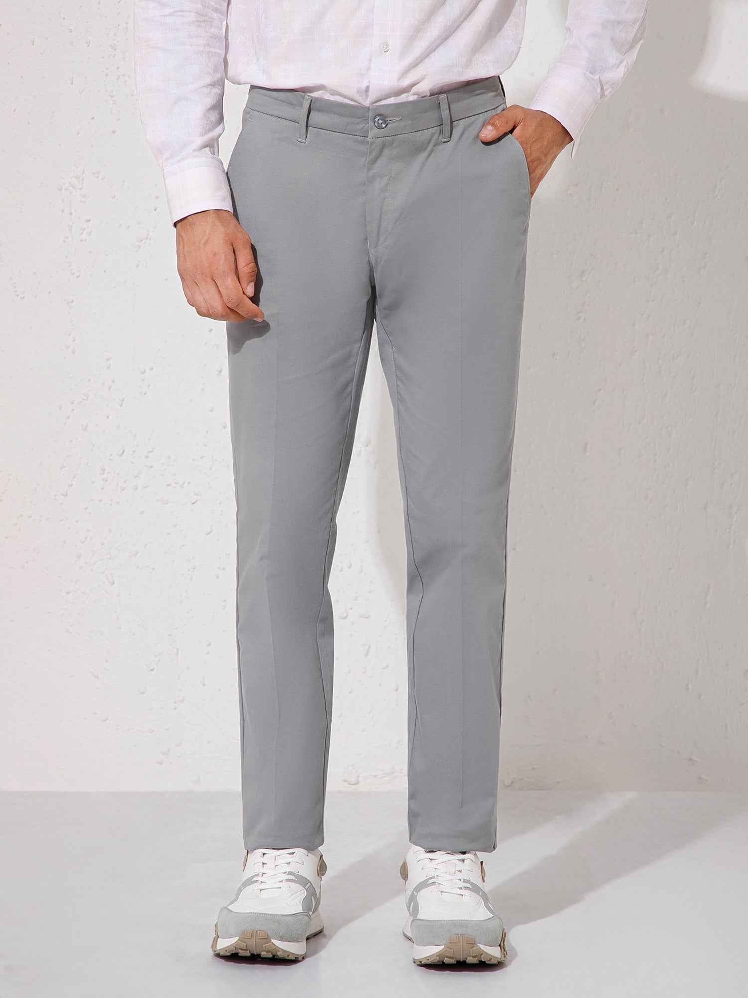 Grey - Trousers