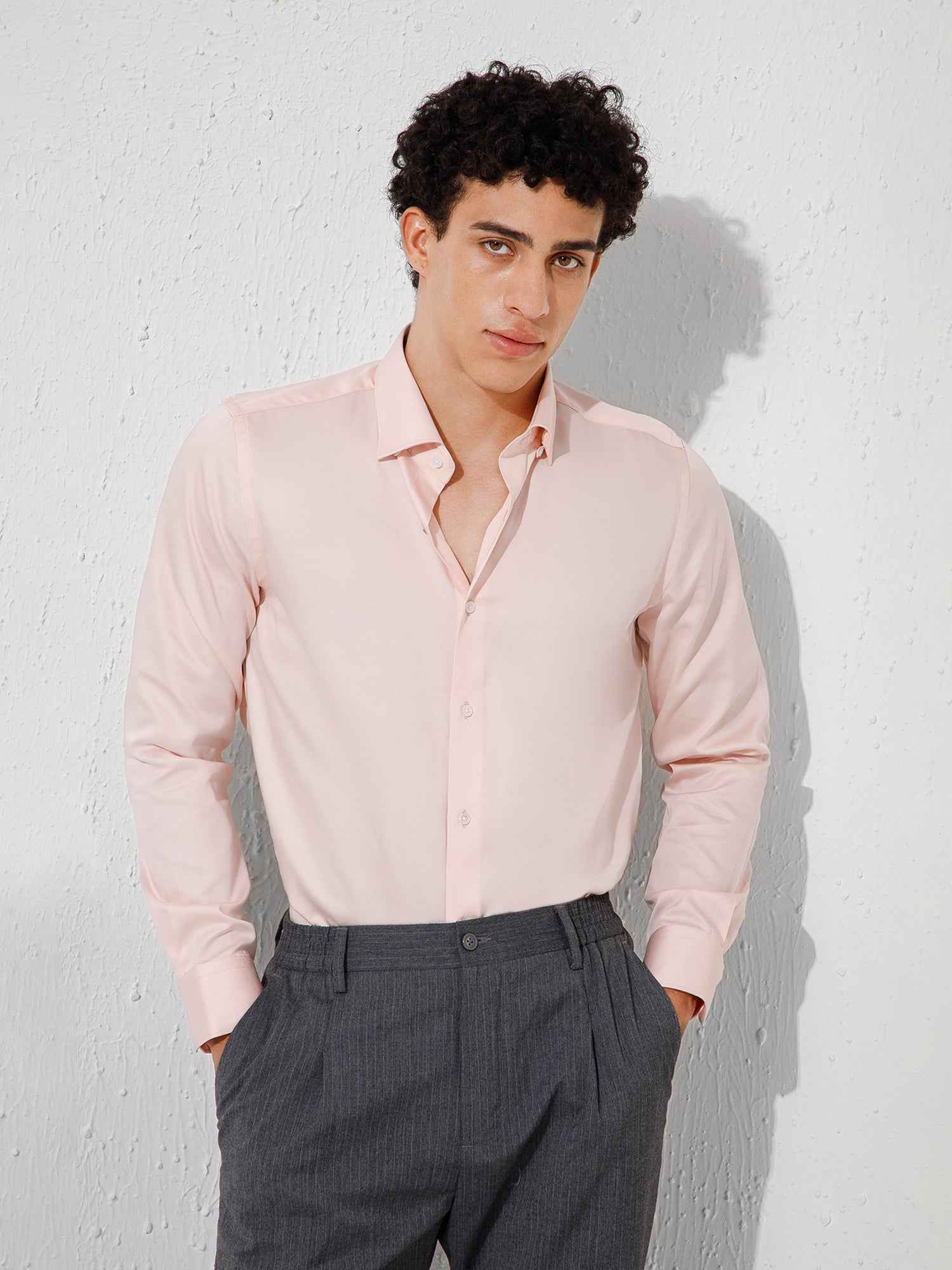 Pink - Mens Full Sleeve Shirts