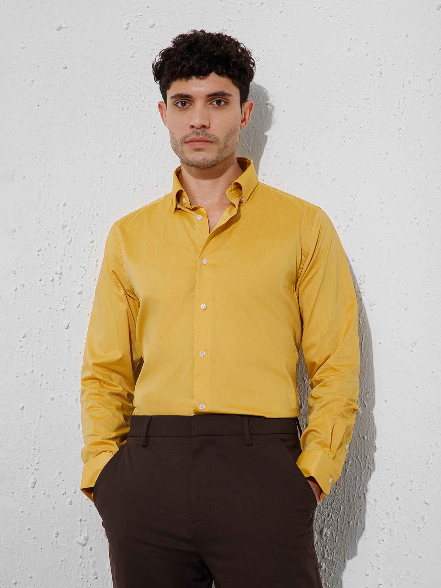 Mustard - Mens Full Sleeve Shirts