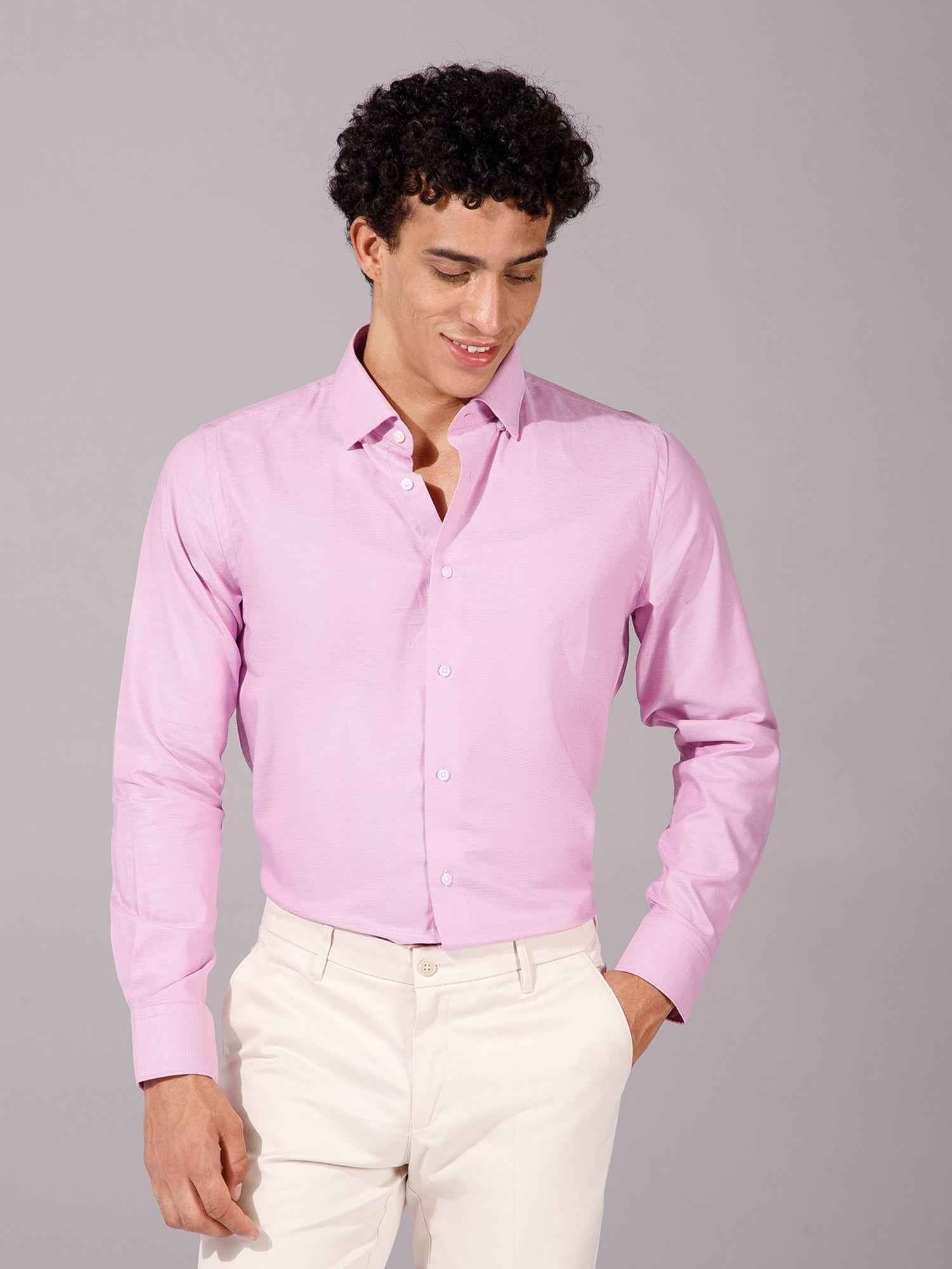 Mauve - Mens Full Sleeve Shirts