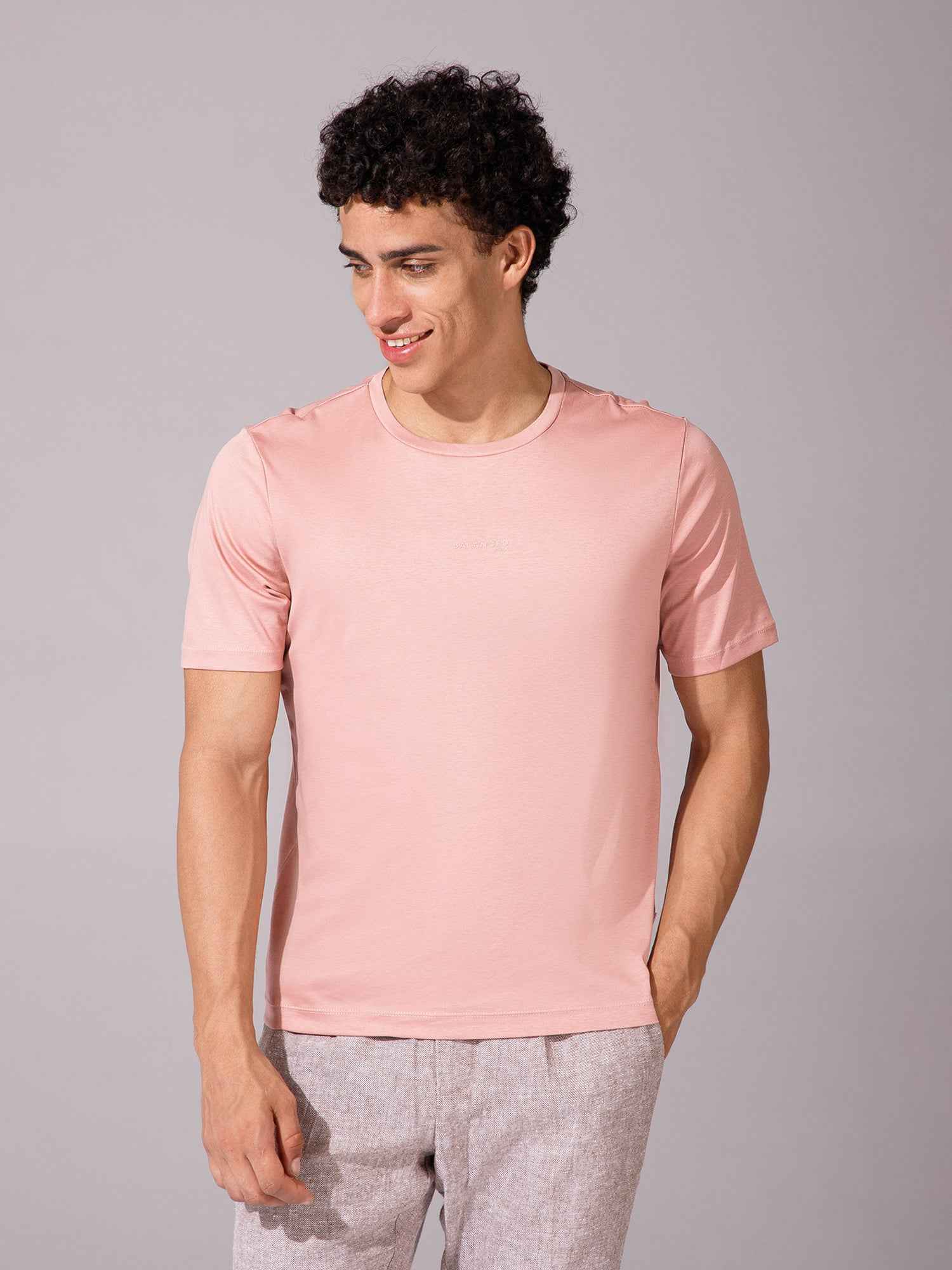 Peach - Round Neck