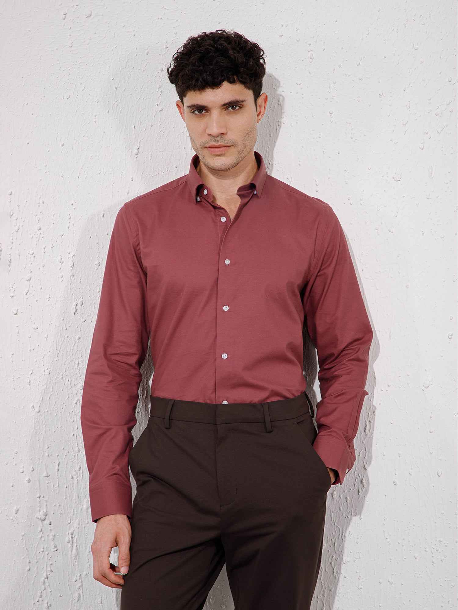 Old Rose - Mens Full Sleeve Shirts