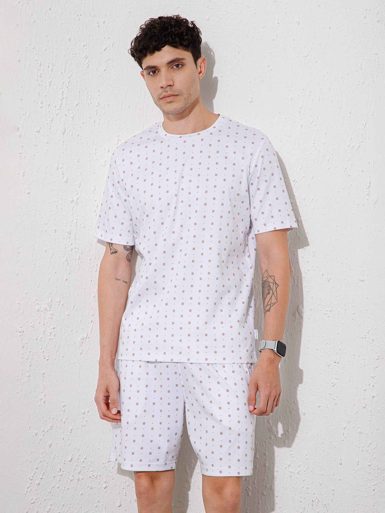 White & Gold - Cord Set