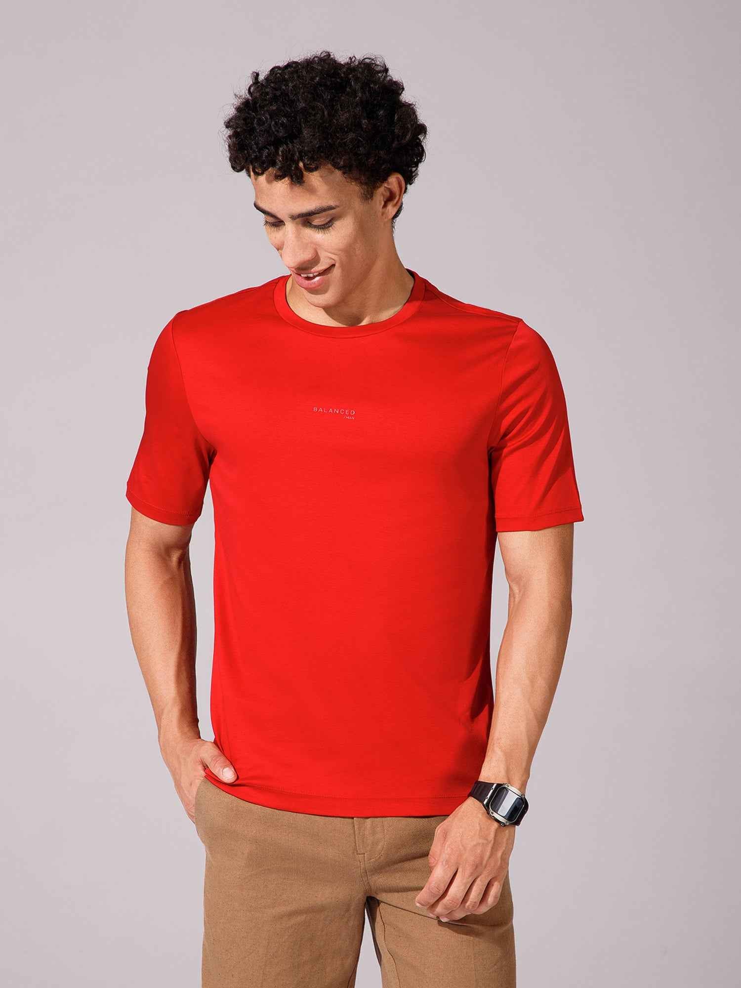 Red - Round Neck
