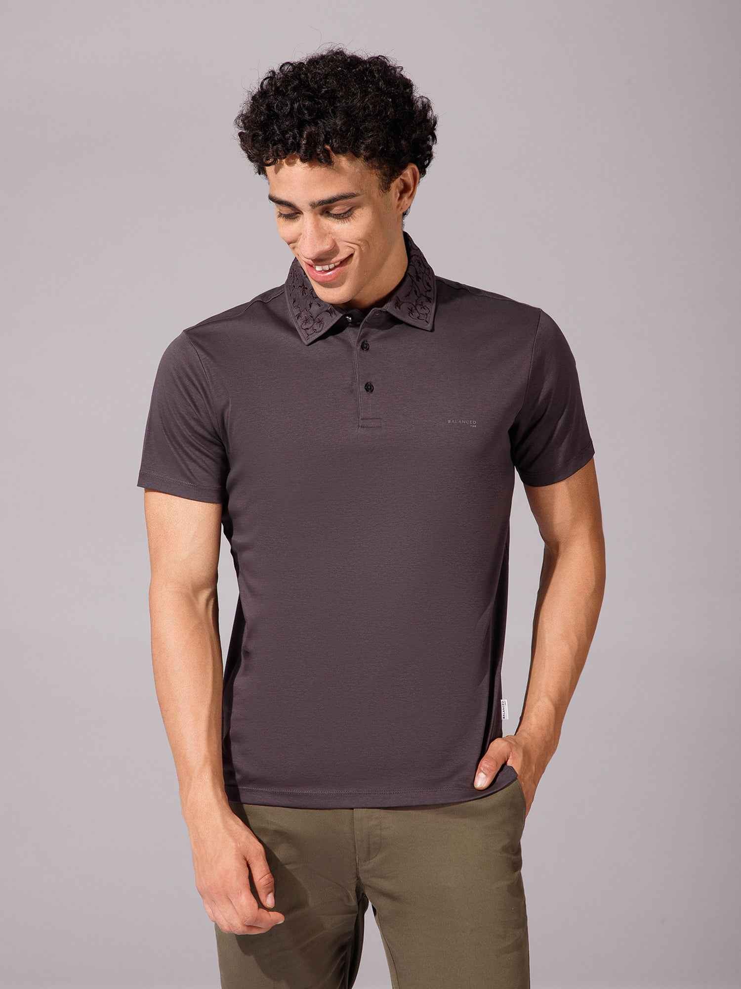 Brown - EMB Polo