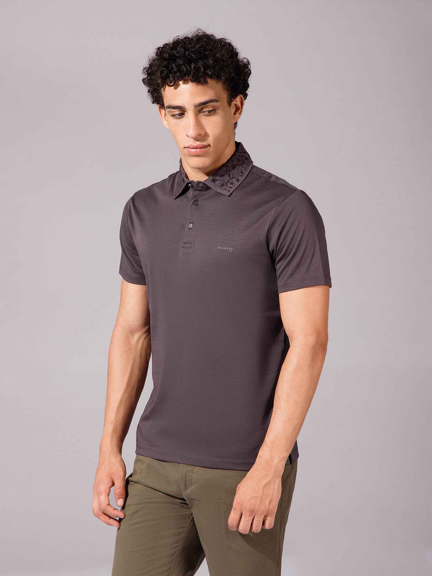 Brown - EMB Polo