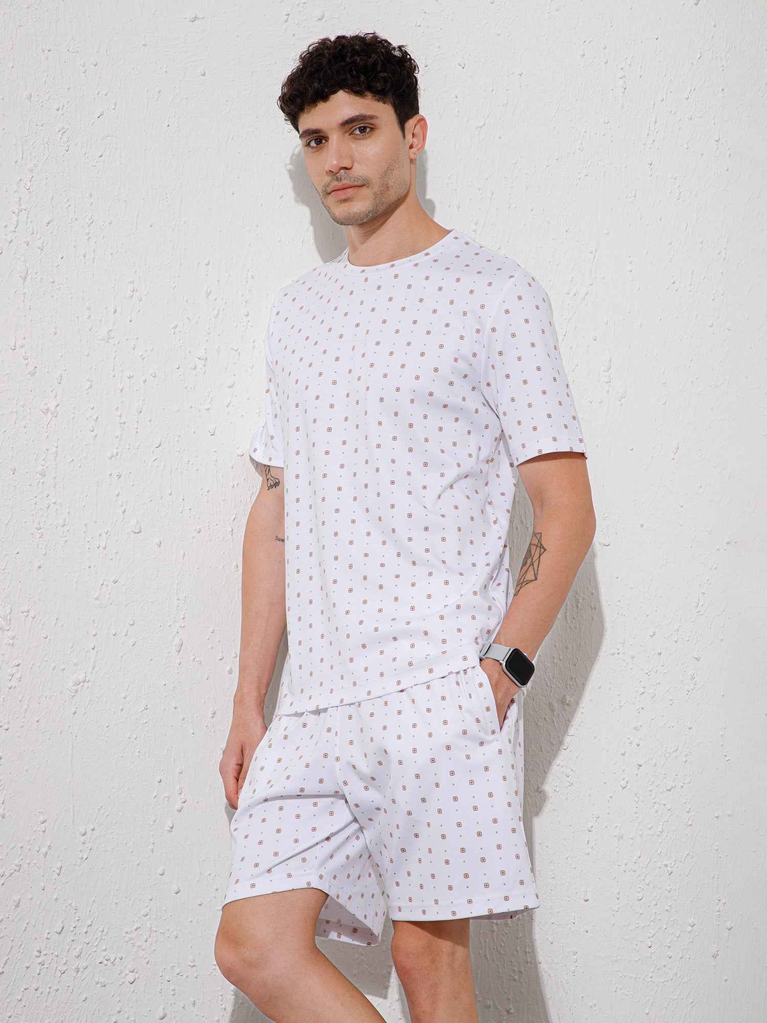 White & Gold - Cord Set