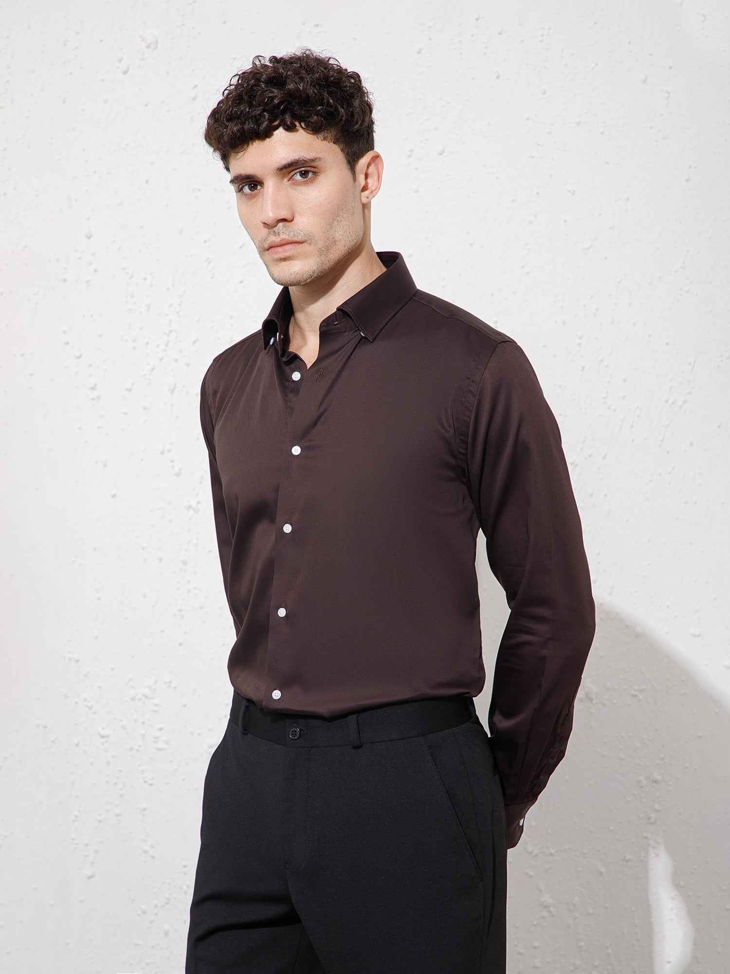 Coffee - Mens Full Sleeve Shirts