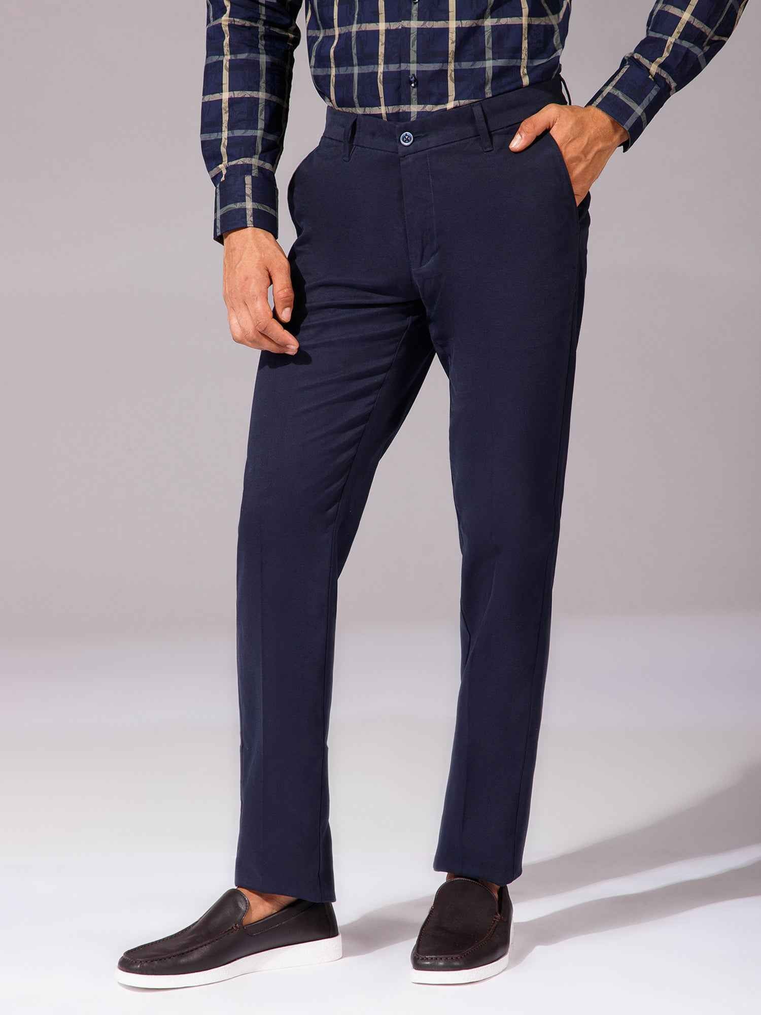 Navy - Trousers