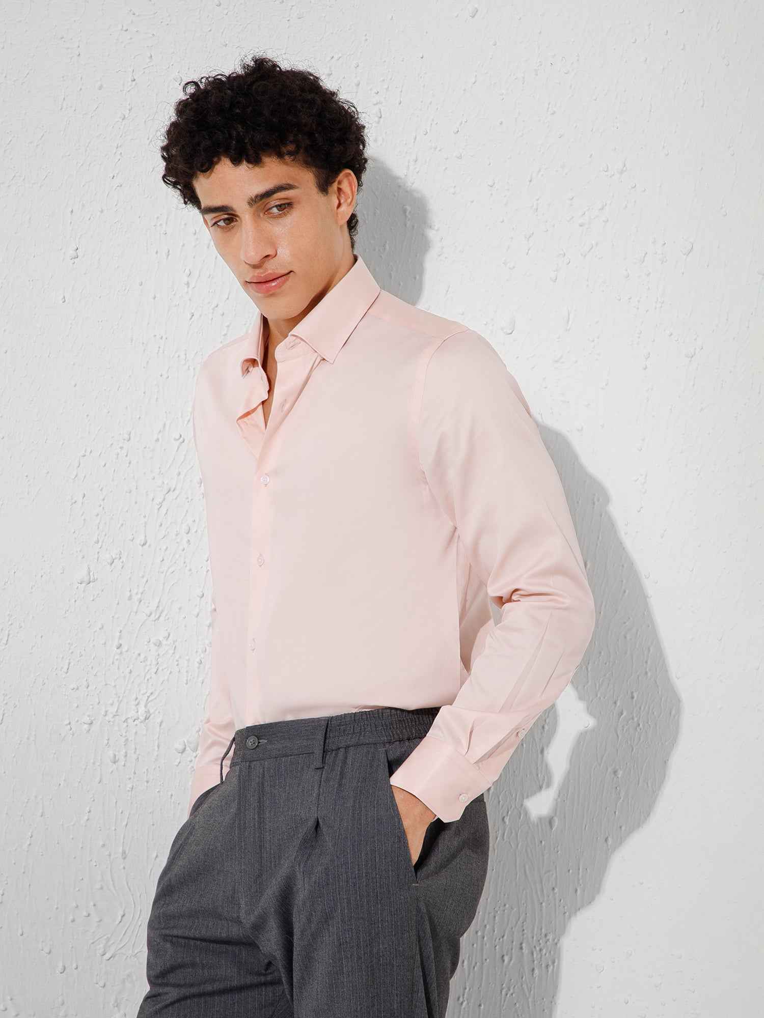 Pink - Mens Full Sleeve Shirts
