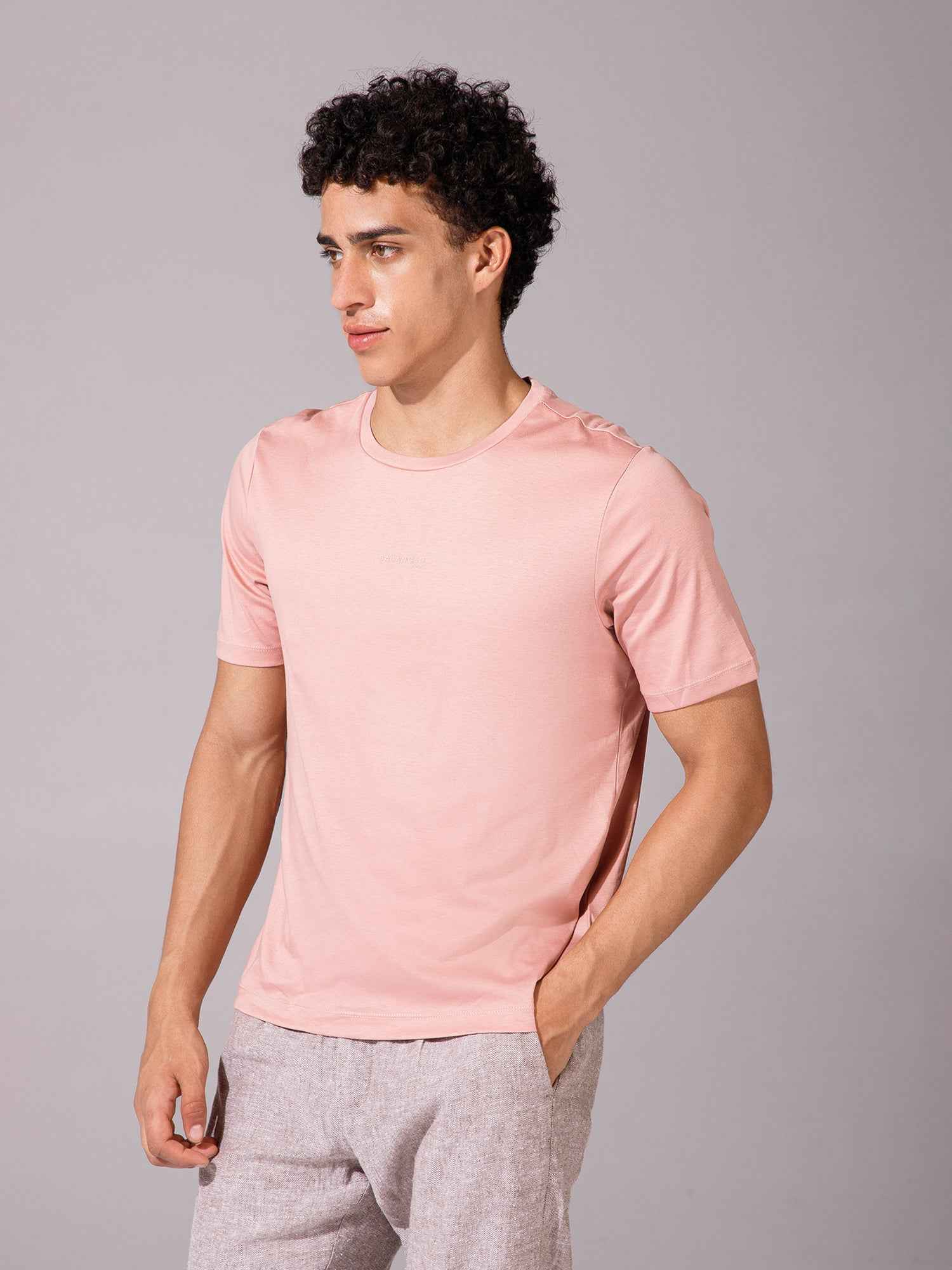 Peach - Round Neck