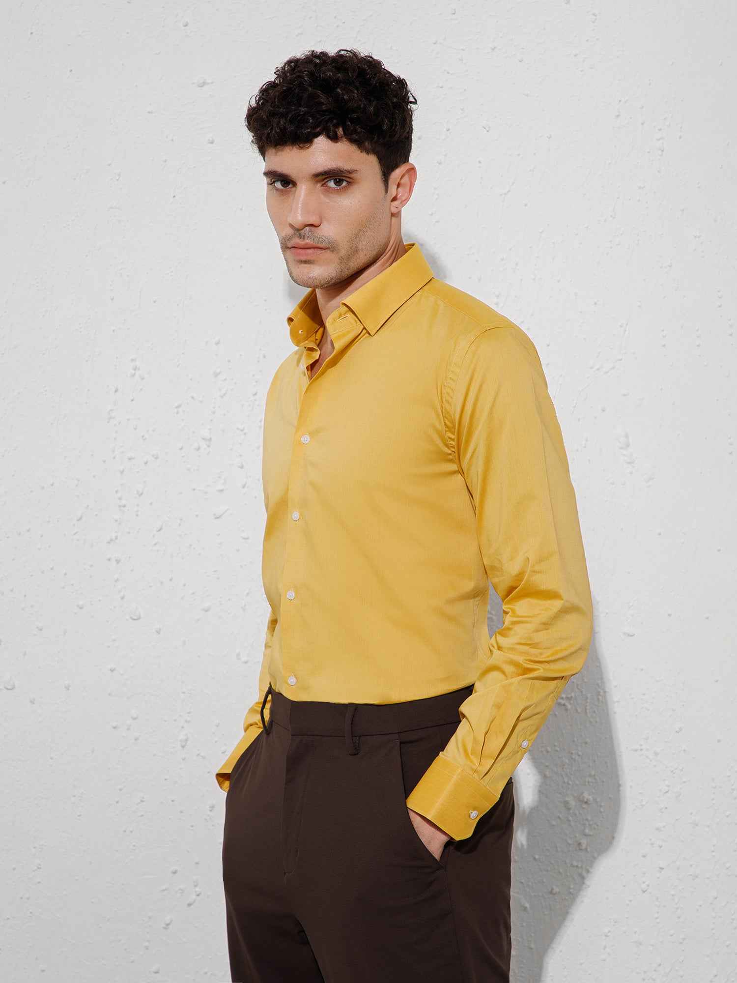 Mustard - Mens Full Sleeve Shirts