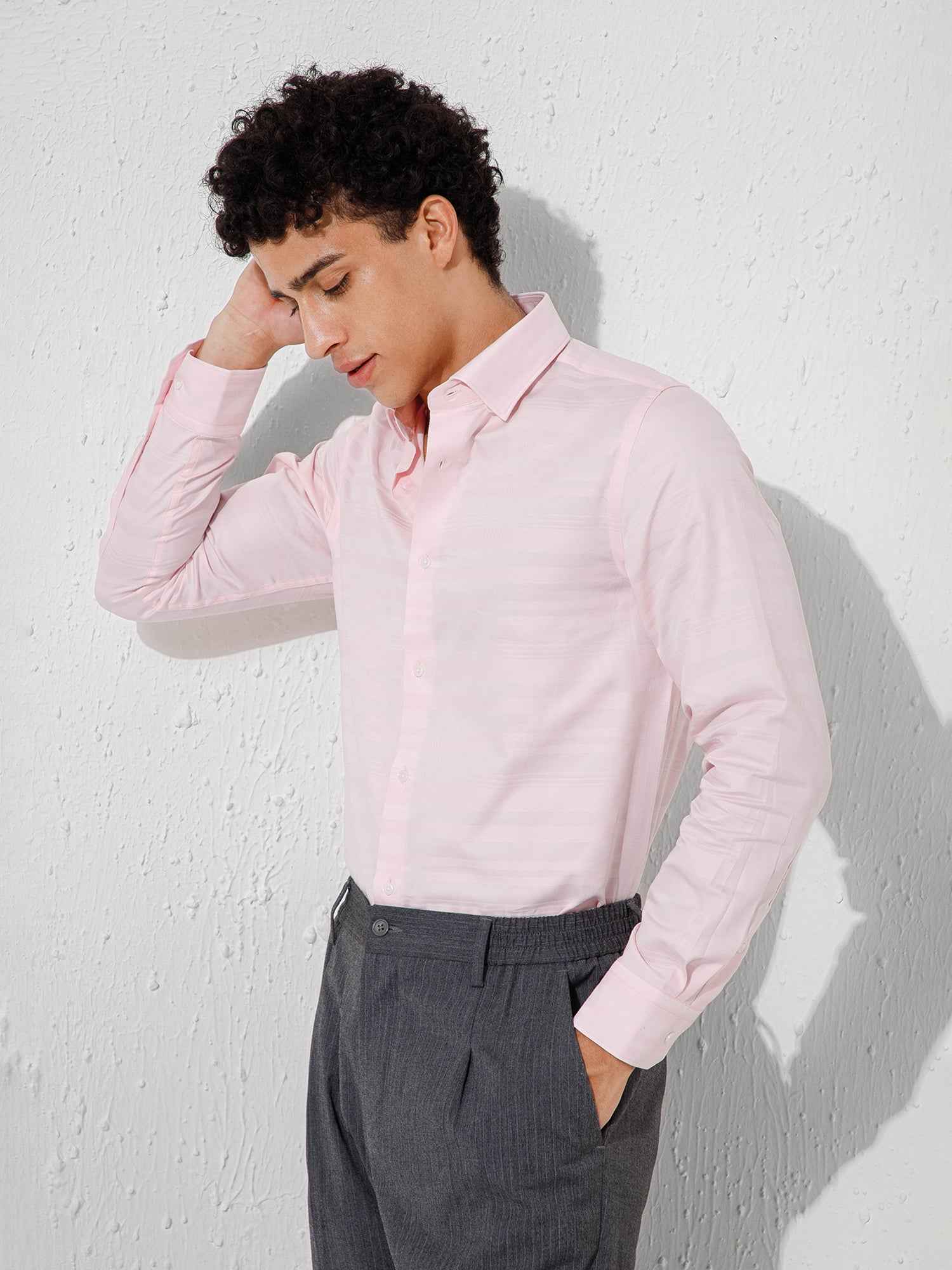 Pink - Mens Full Sleeve Shirts