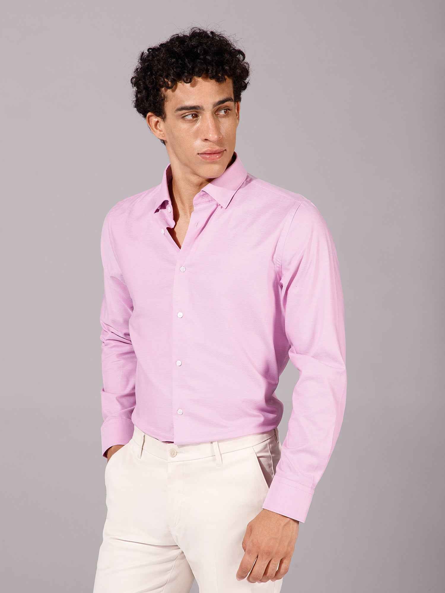 Mauve - Mens Full Sleeve Shirts