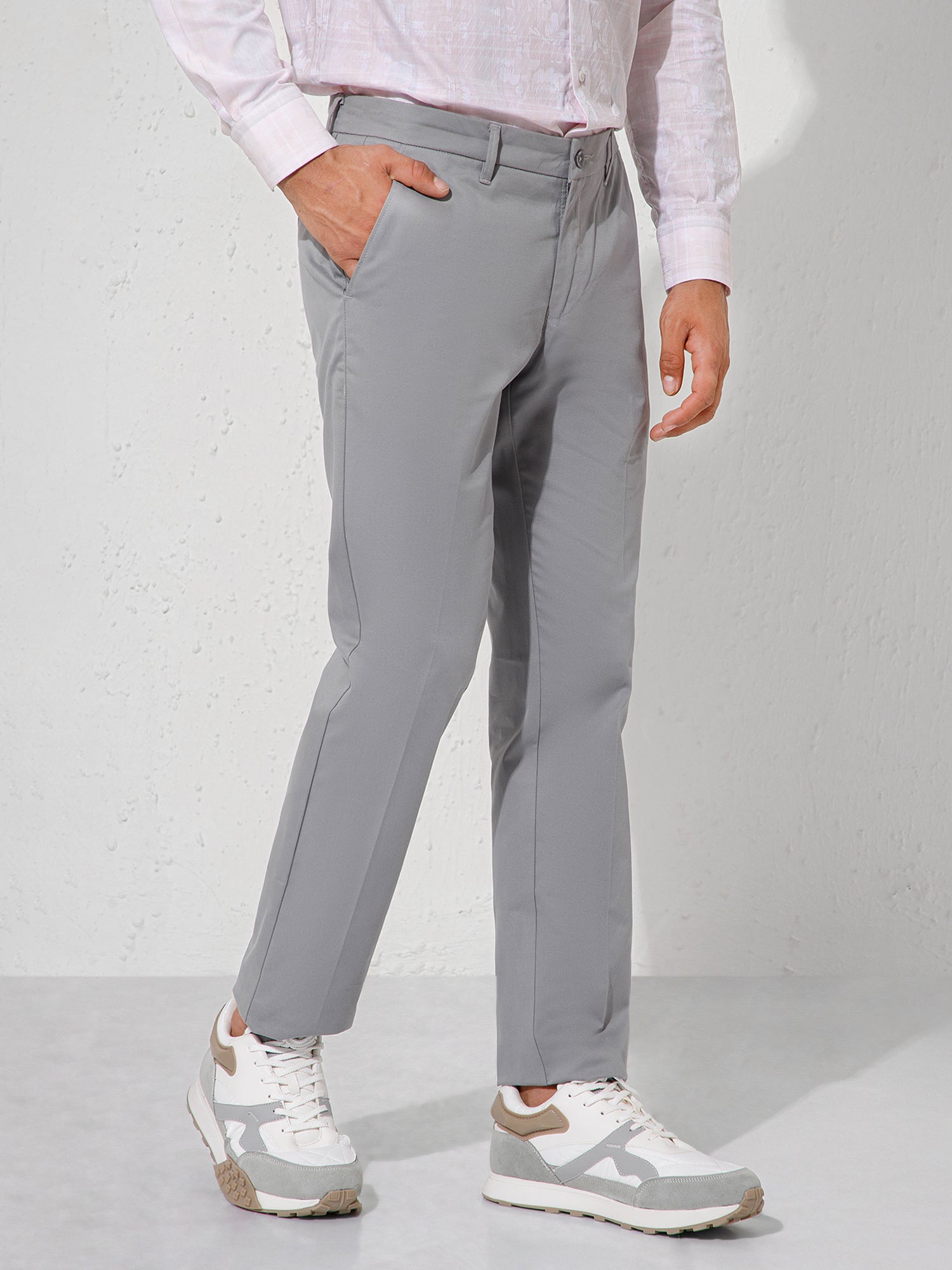 Grey - Trousers