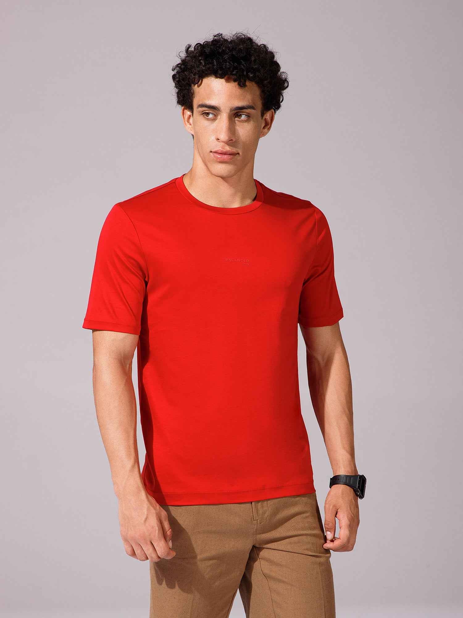 Red - Round Neck