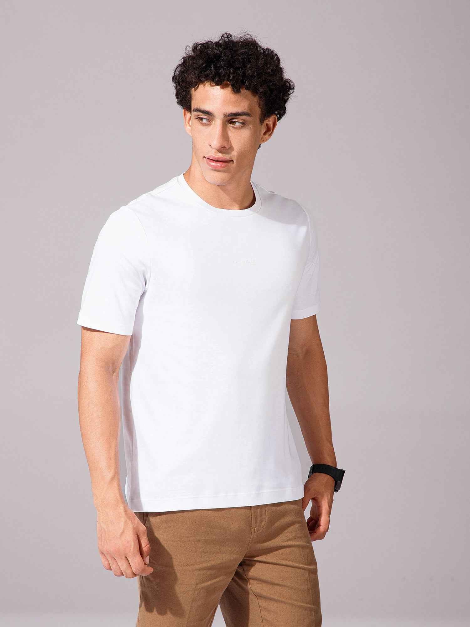 White - Round Neck