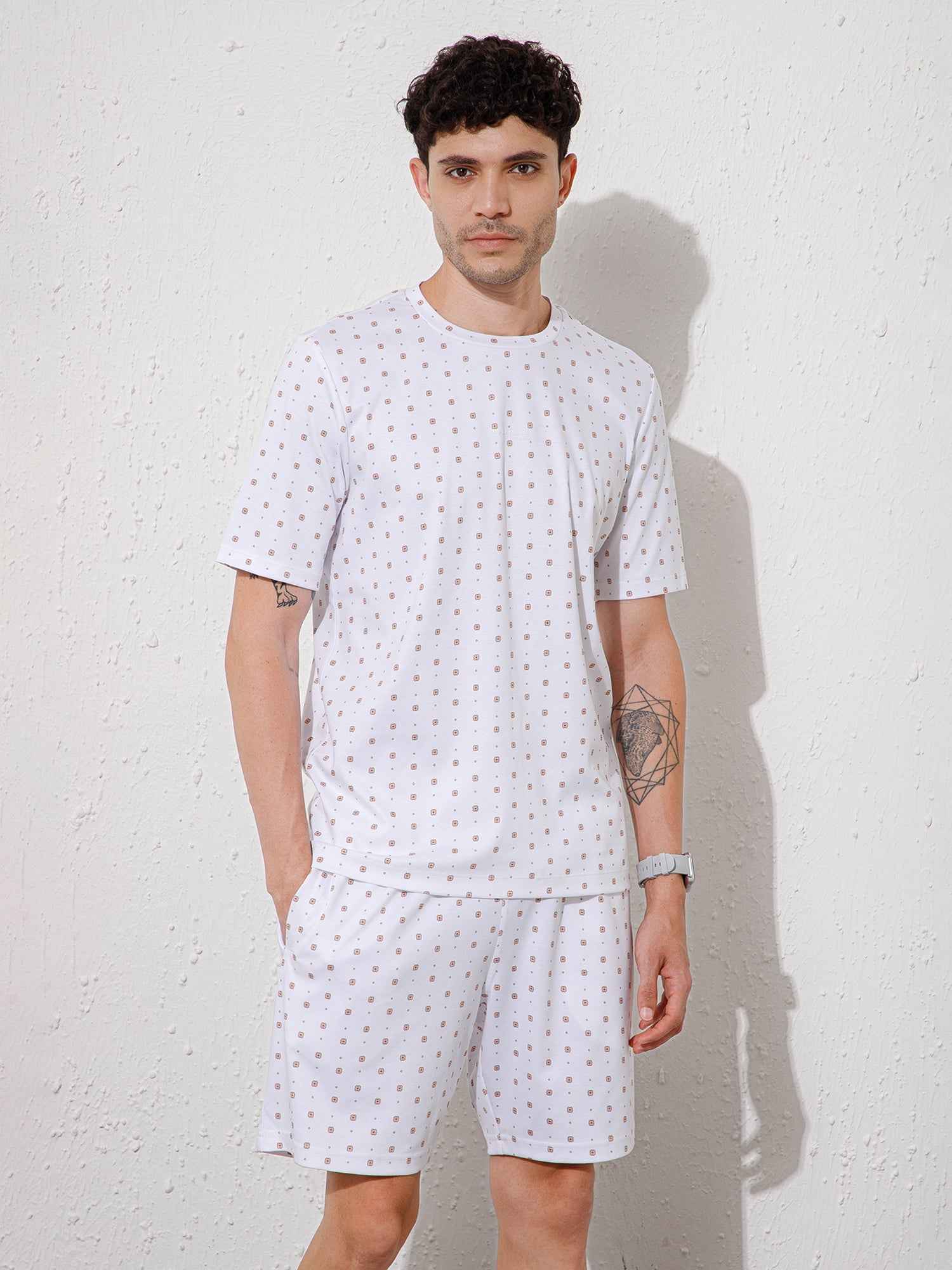 White & Gold - Cord Set