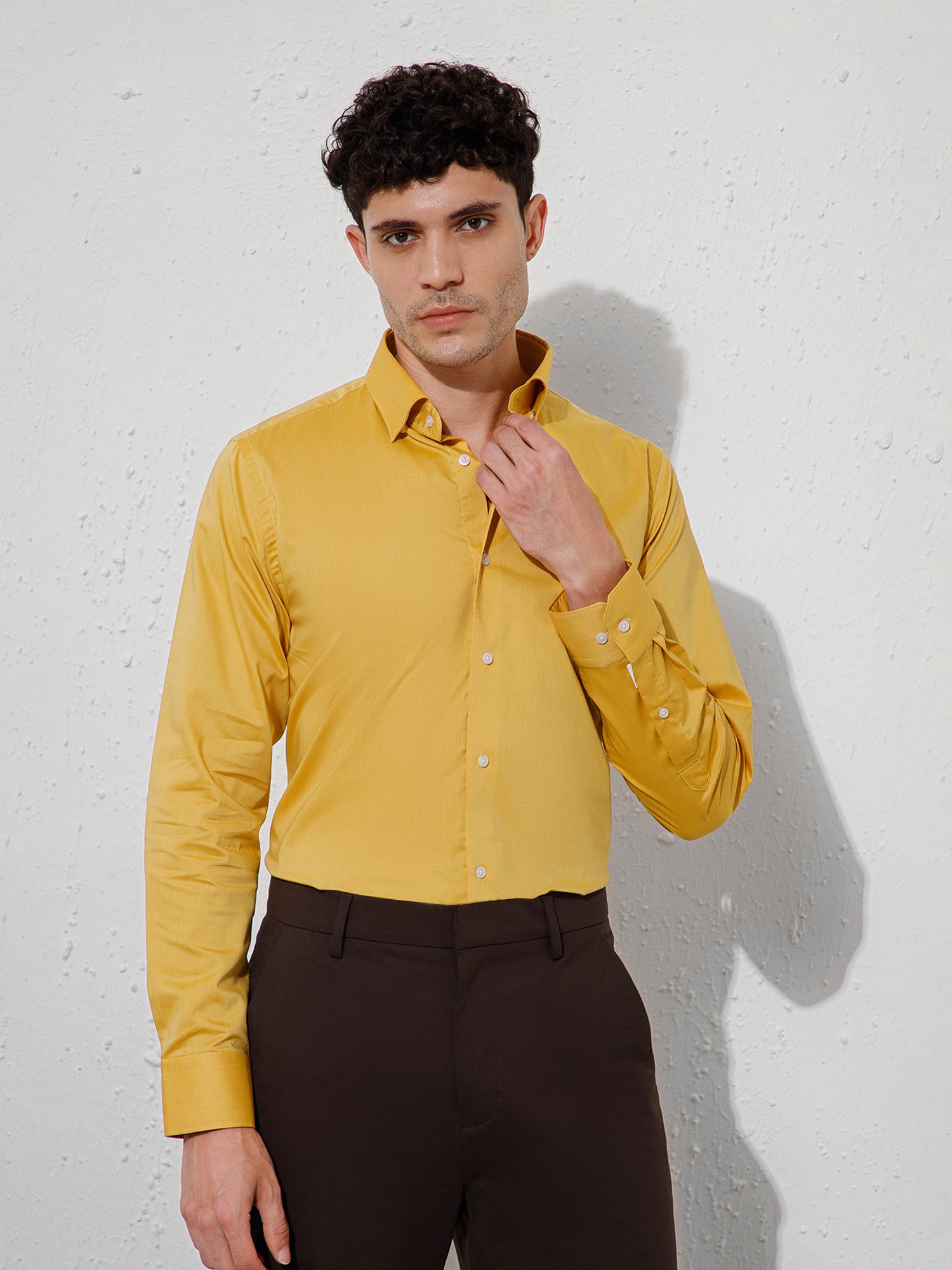Mustard - Mens Full Sleeve Shirts