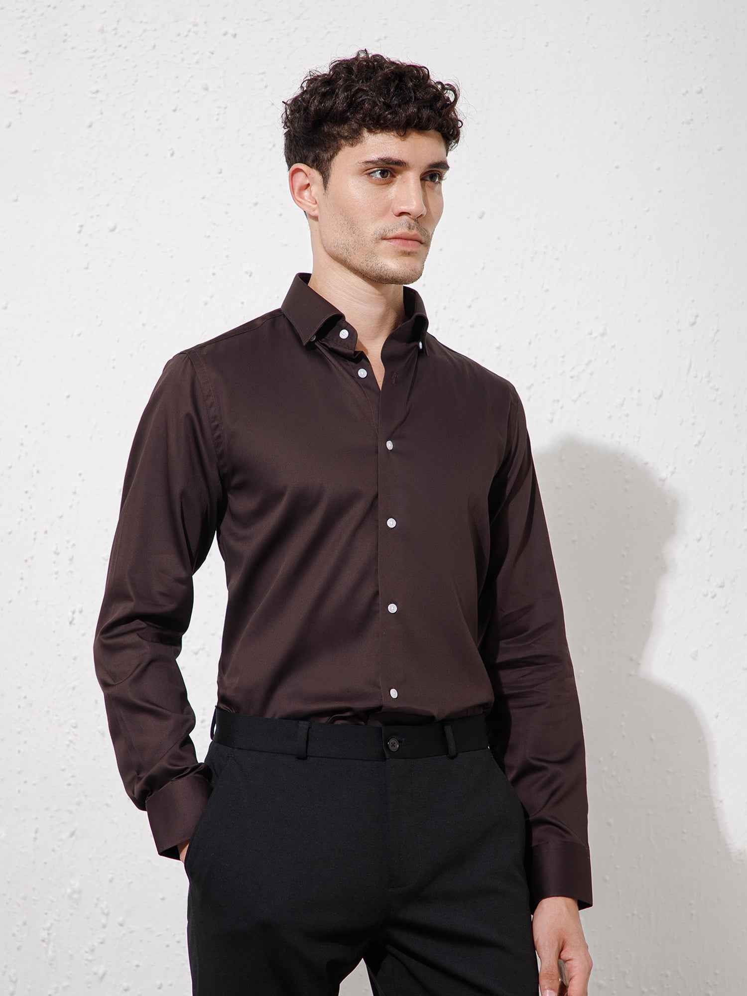 Coffee - Mens Full Sleeve Shirts