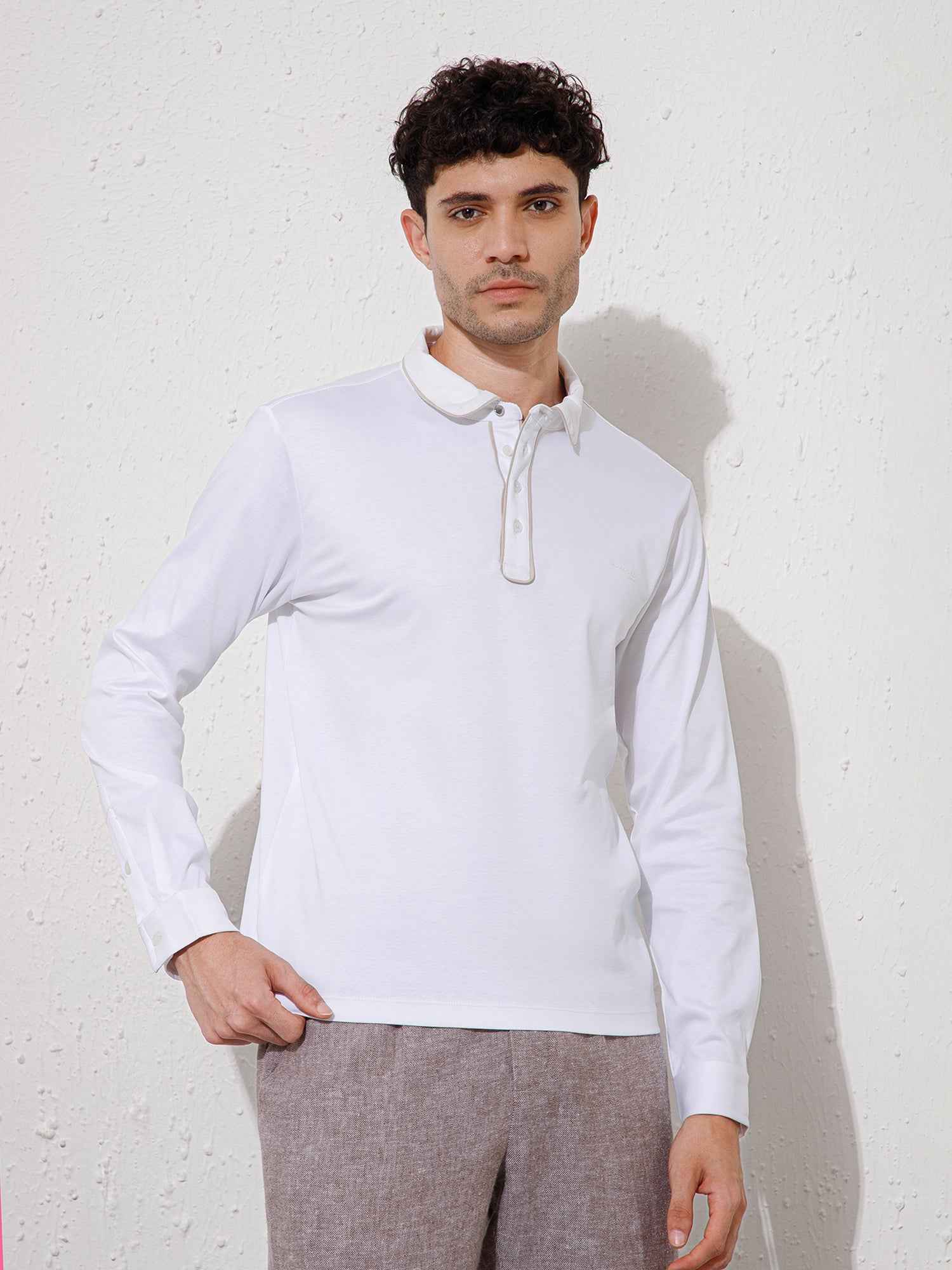 White - Polo Full Sleeve
