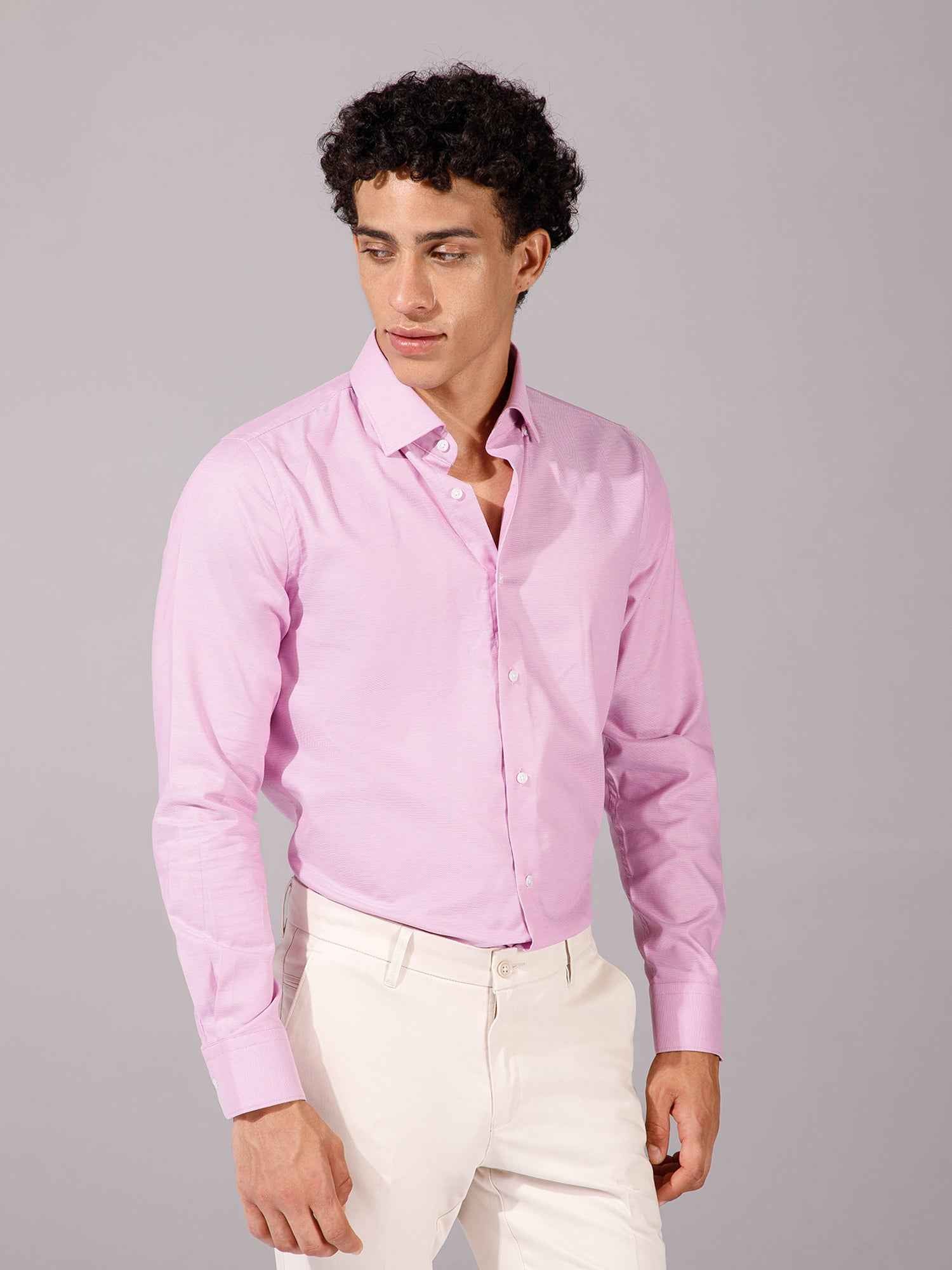 Mauve - Mens Full Sleeve Shirts