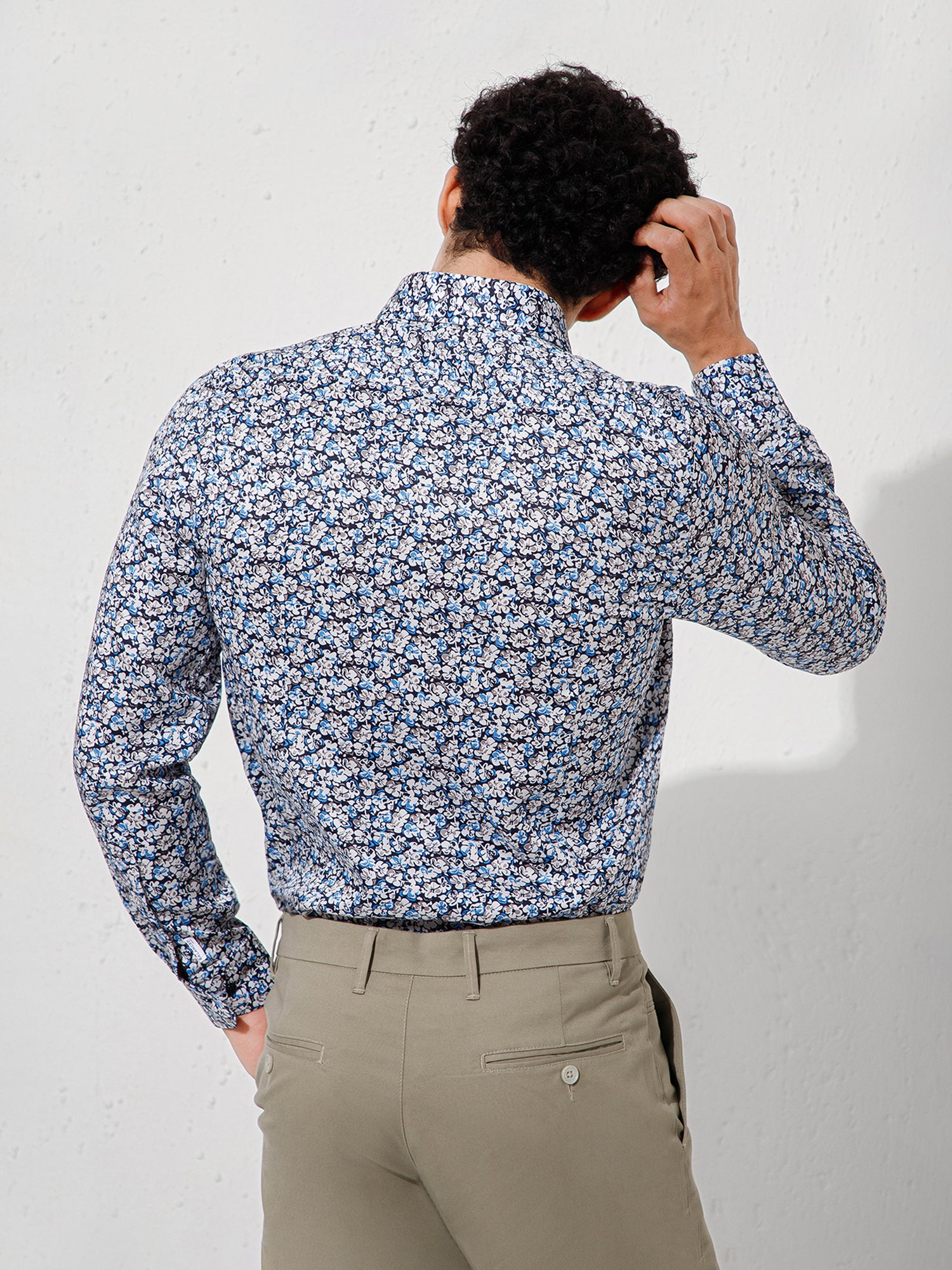 Navy - Ditsy