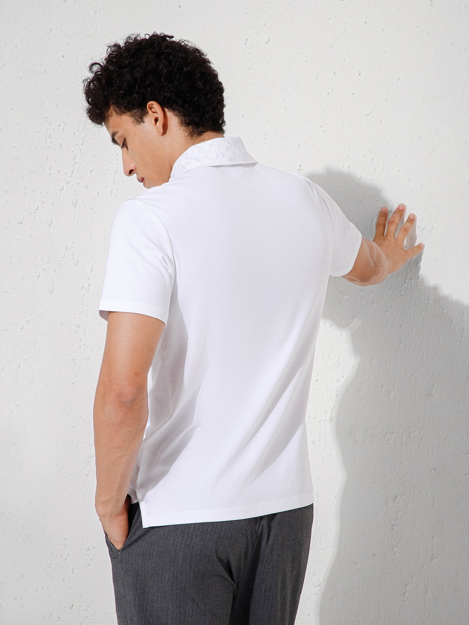 White - EMB Polo