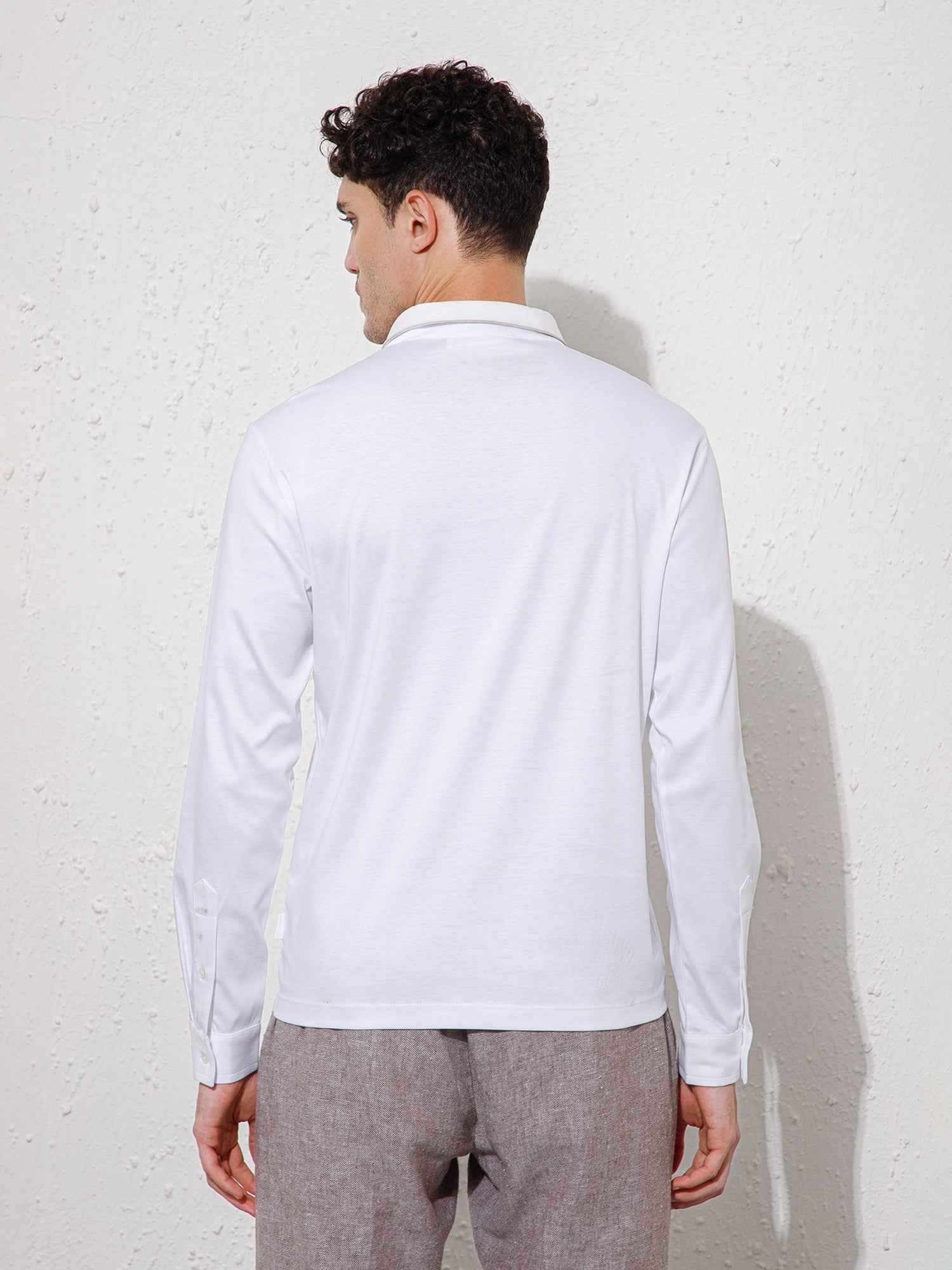 White - Polo Full Sleeve