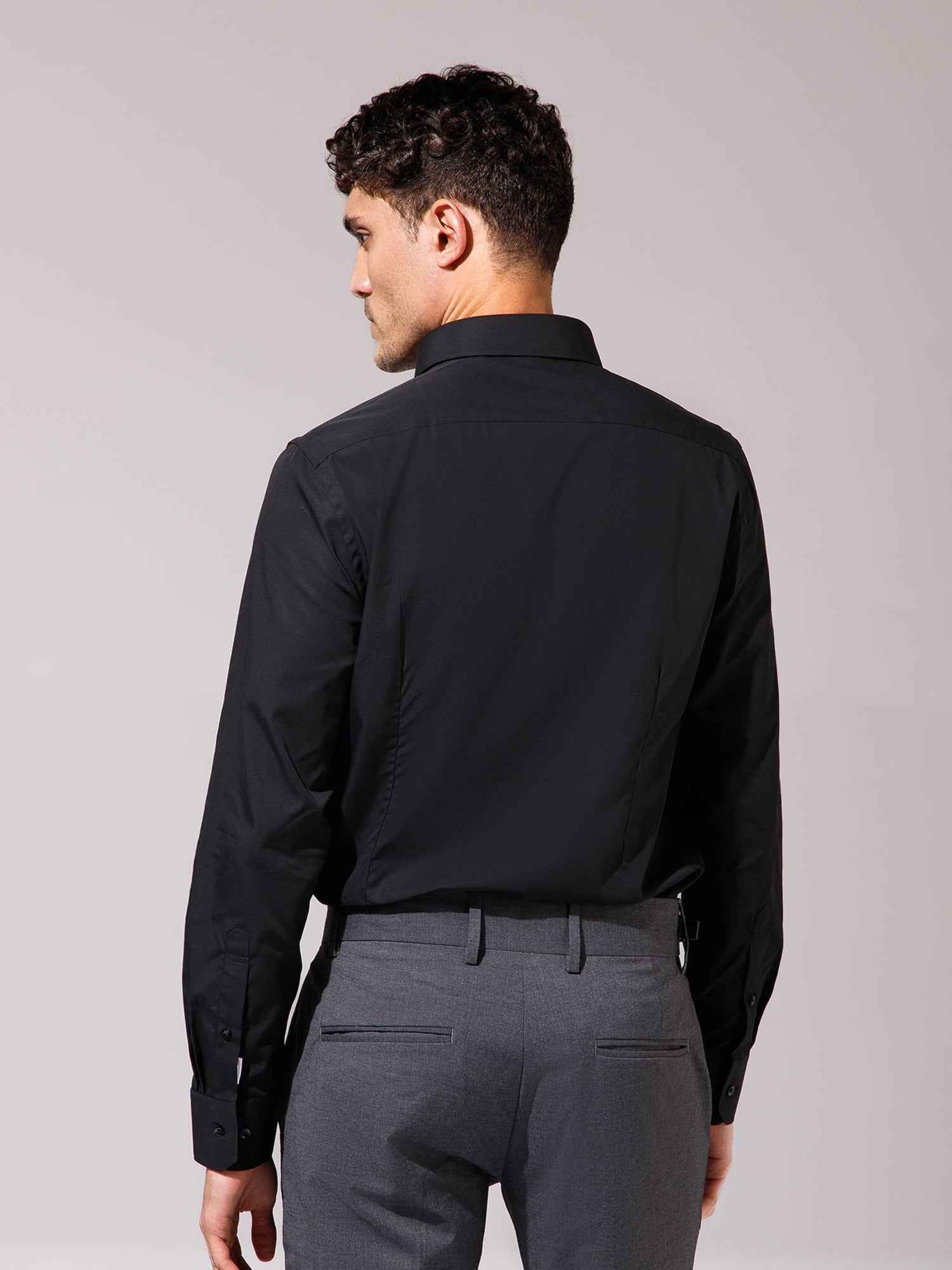 Black - Mens Full Sleeve Shirts