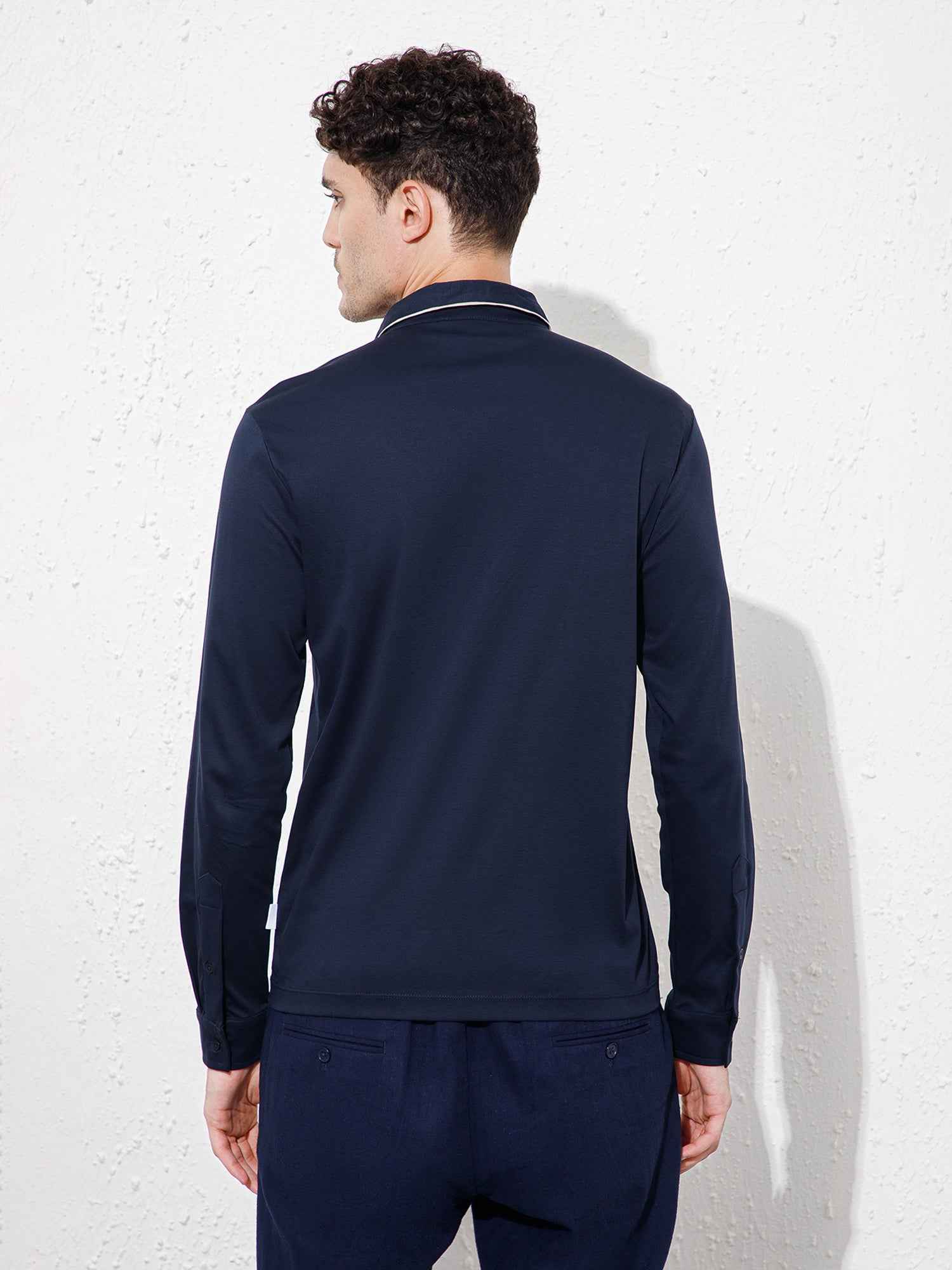 Navi - Polo Full Sleeve