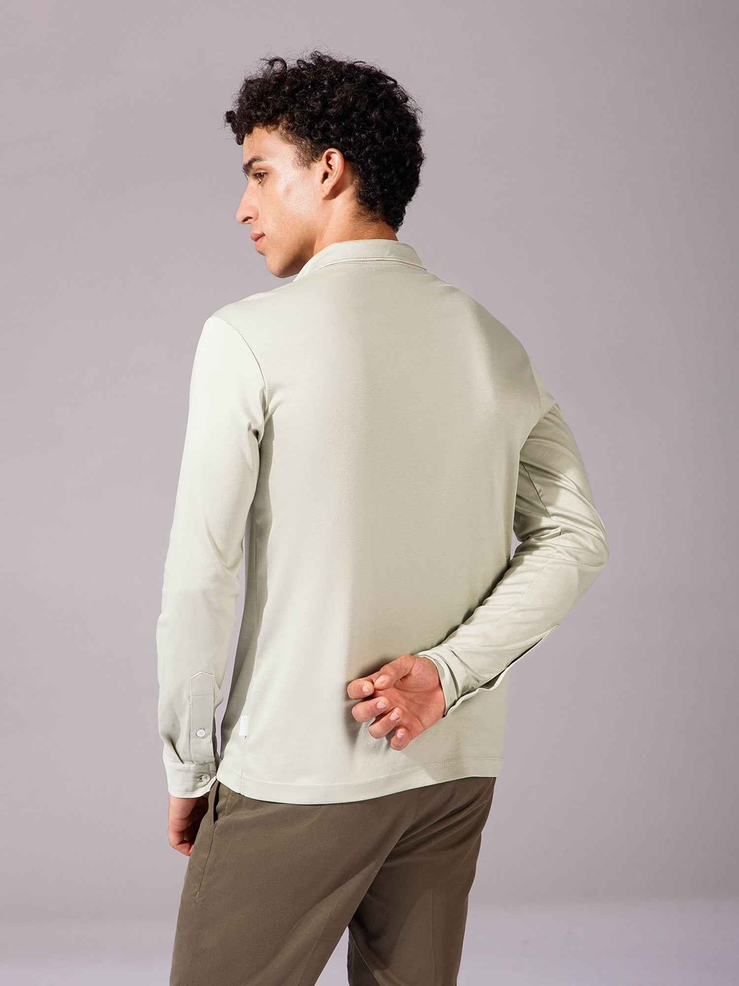 Light Mint - Polo Full Sleeve