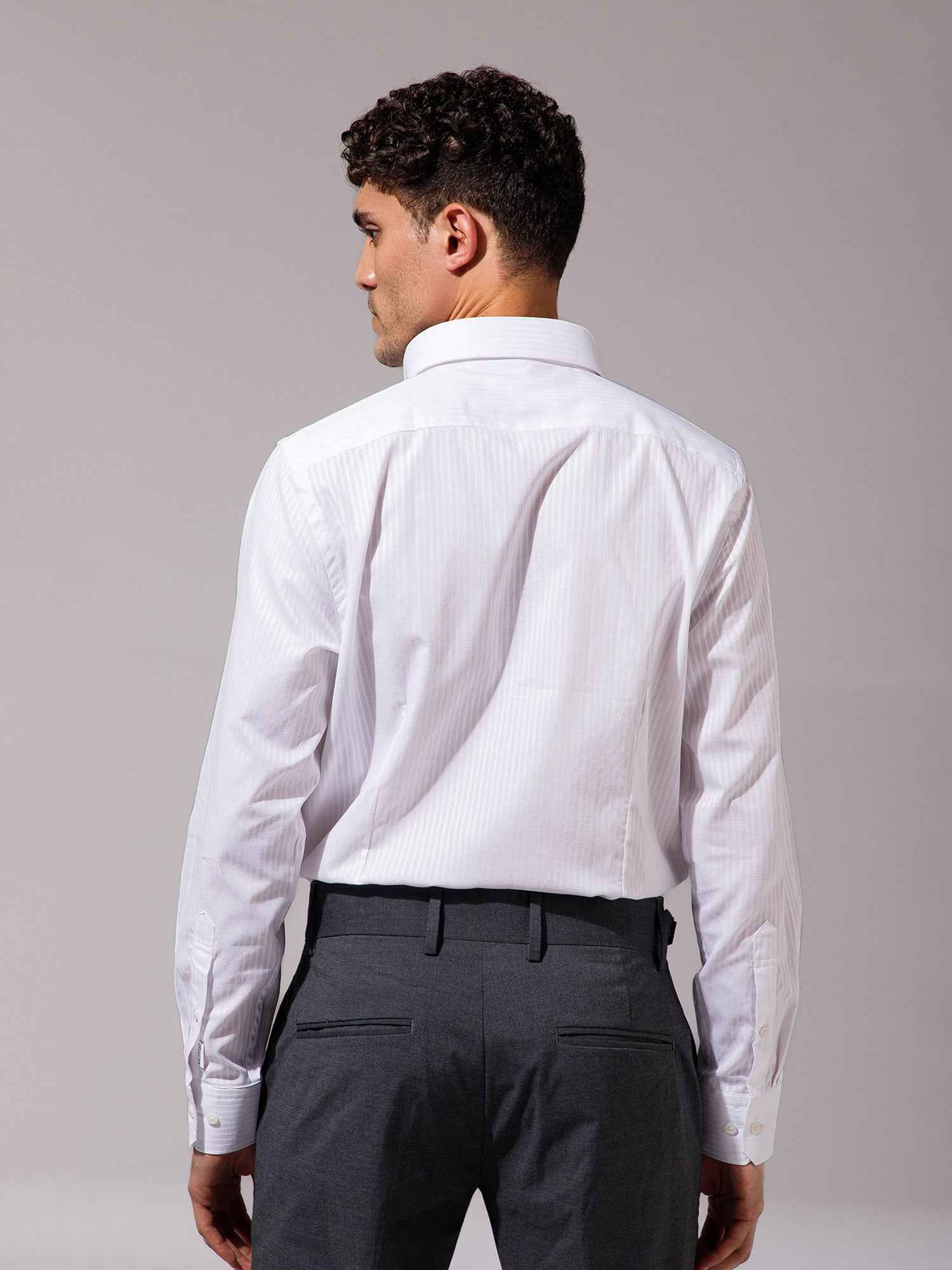 Pure White - Mens Full Sleeve Shirts
