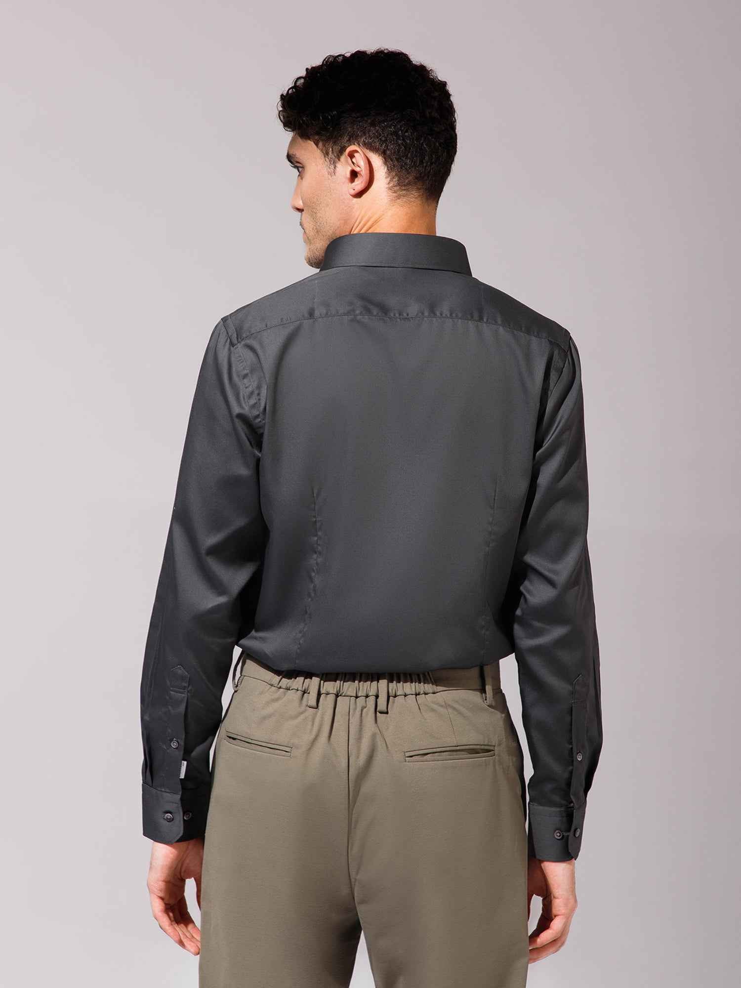 German Grey - Mens Full Sleeve Shirts