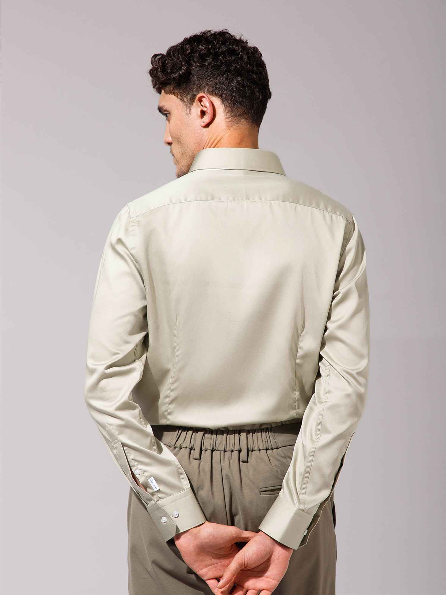 Sage Green - Mens Full Sleeve Shirts