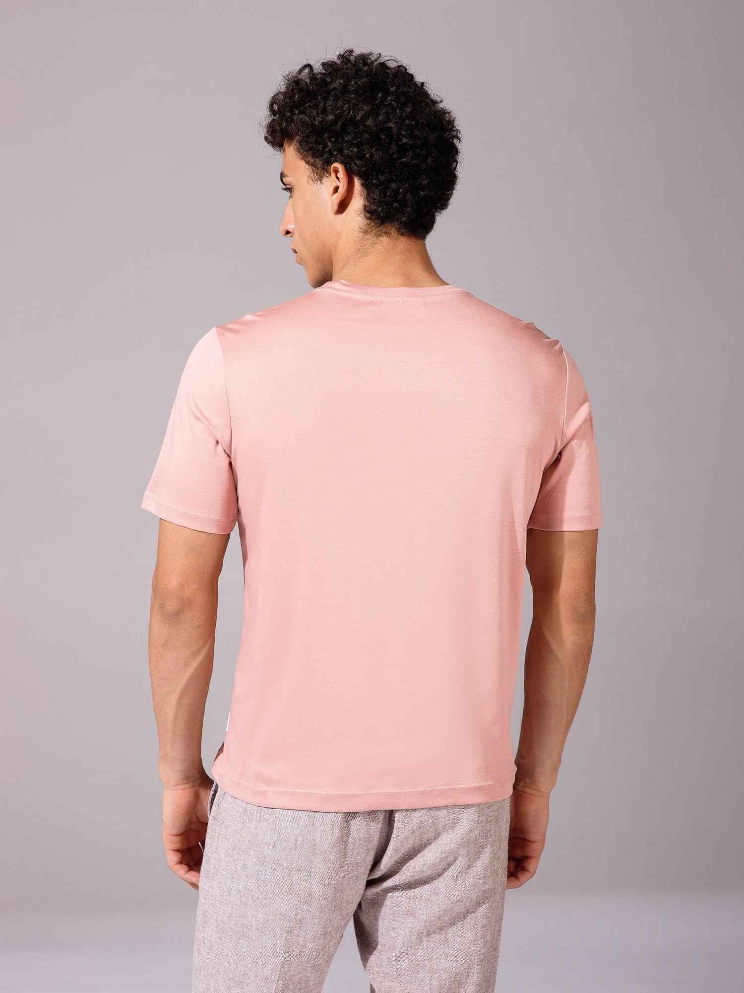 Peach - Round Neck