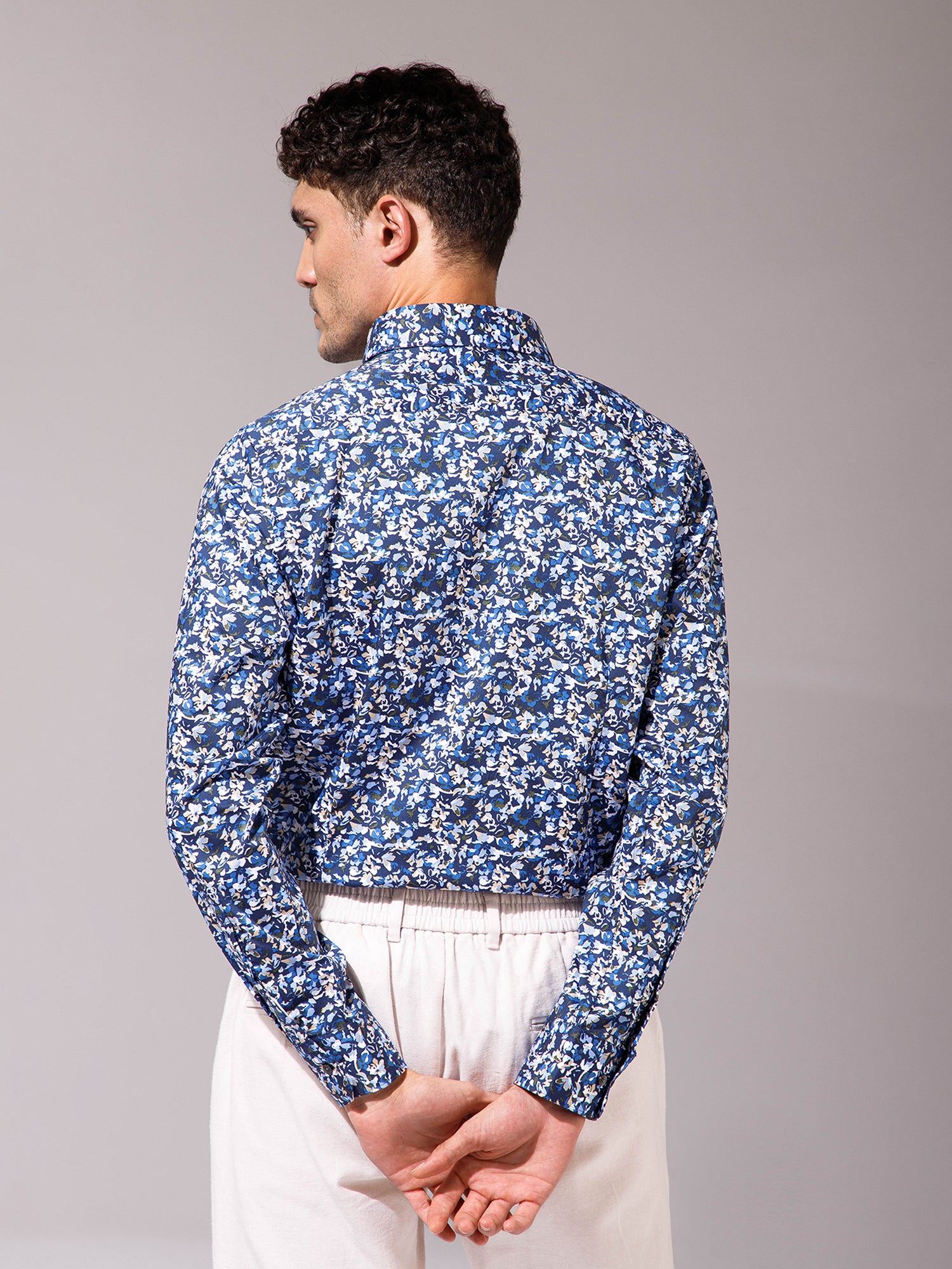 Denim Blue - Ditsy