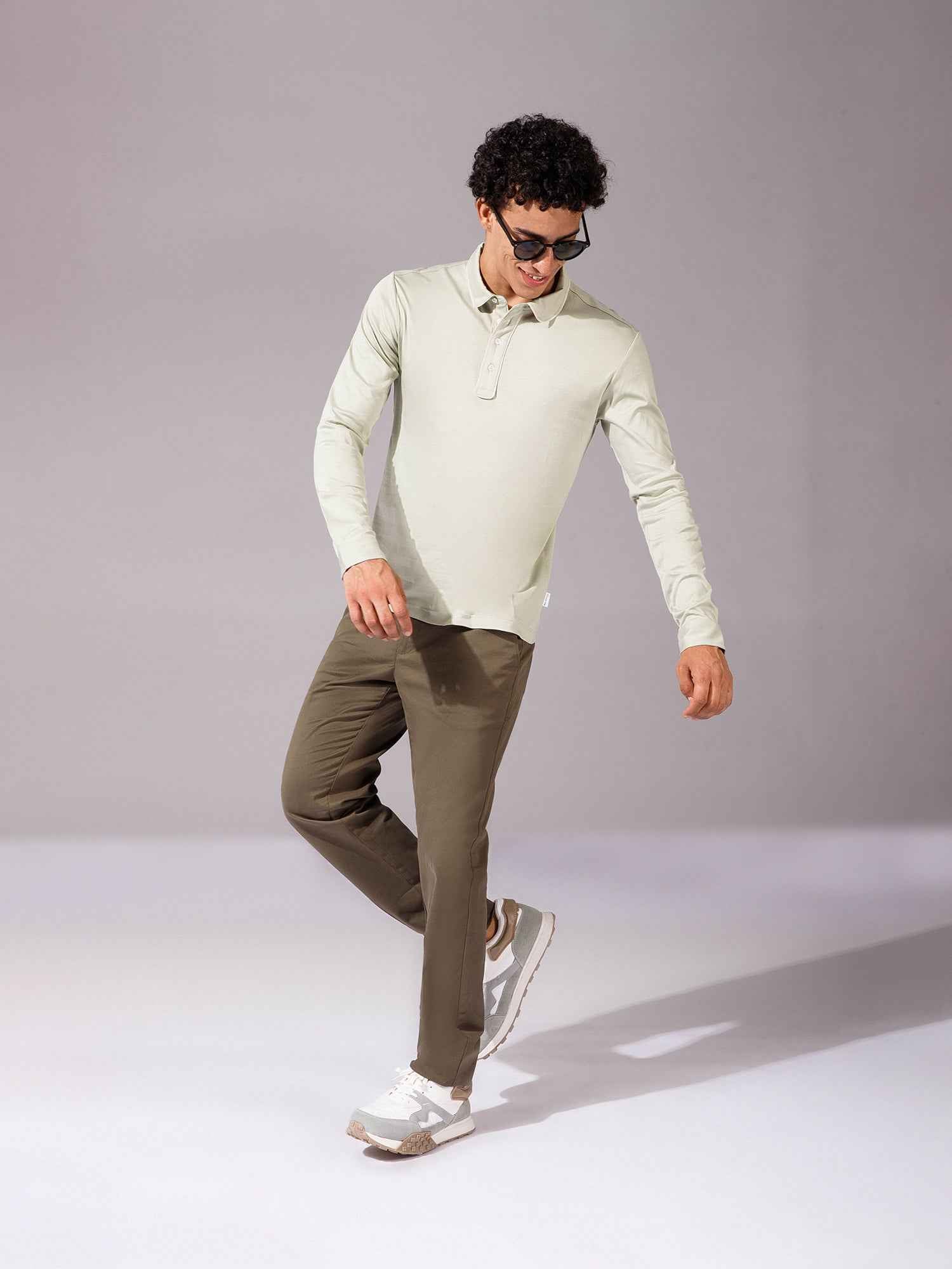 Light Mint - Polo Full Sleeve