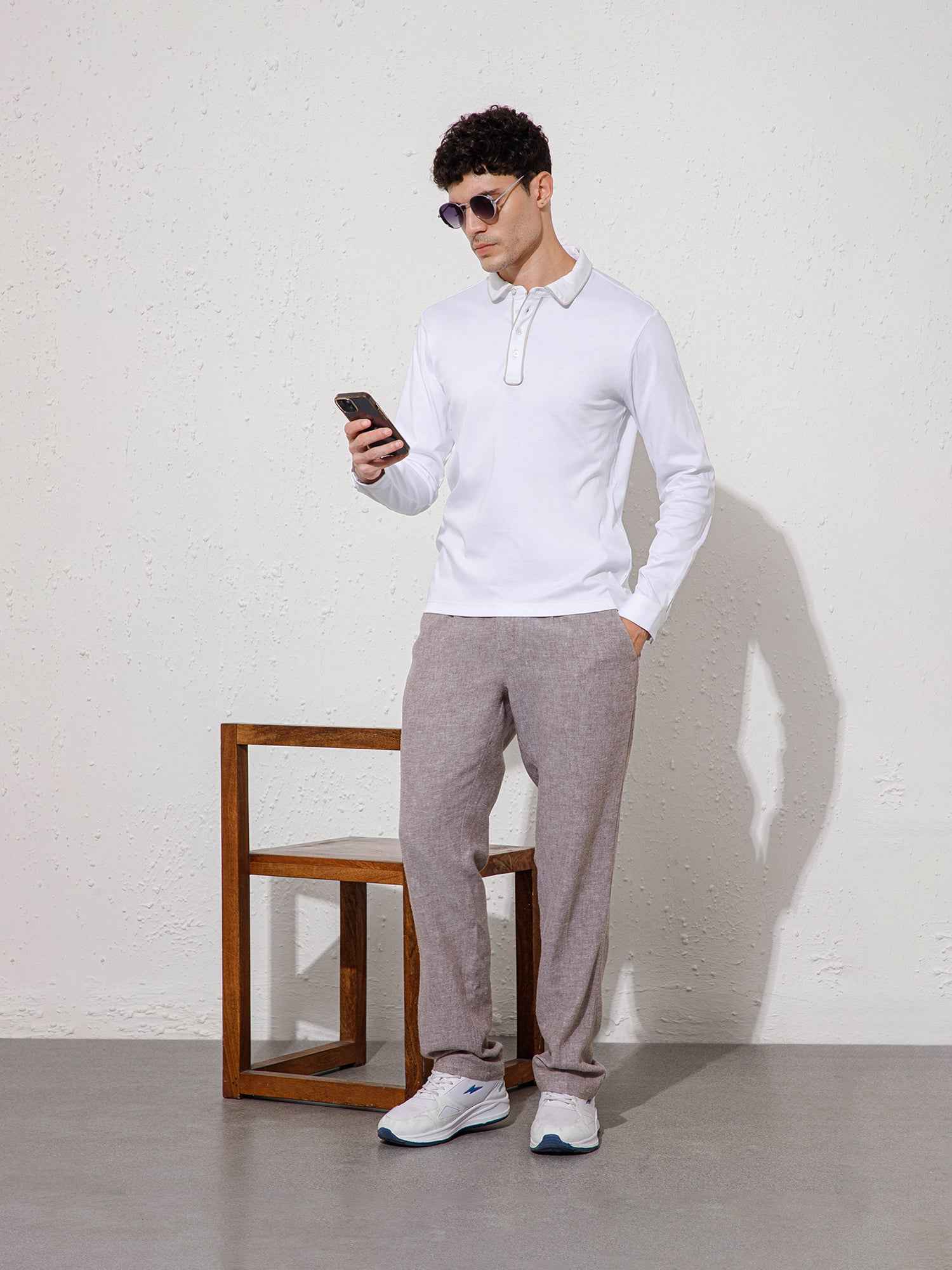 White - Polo Full Sleeve