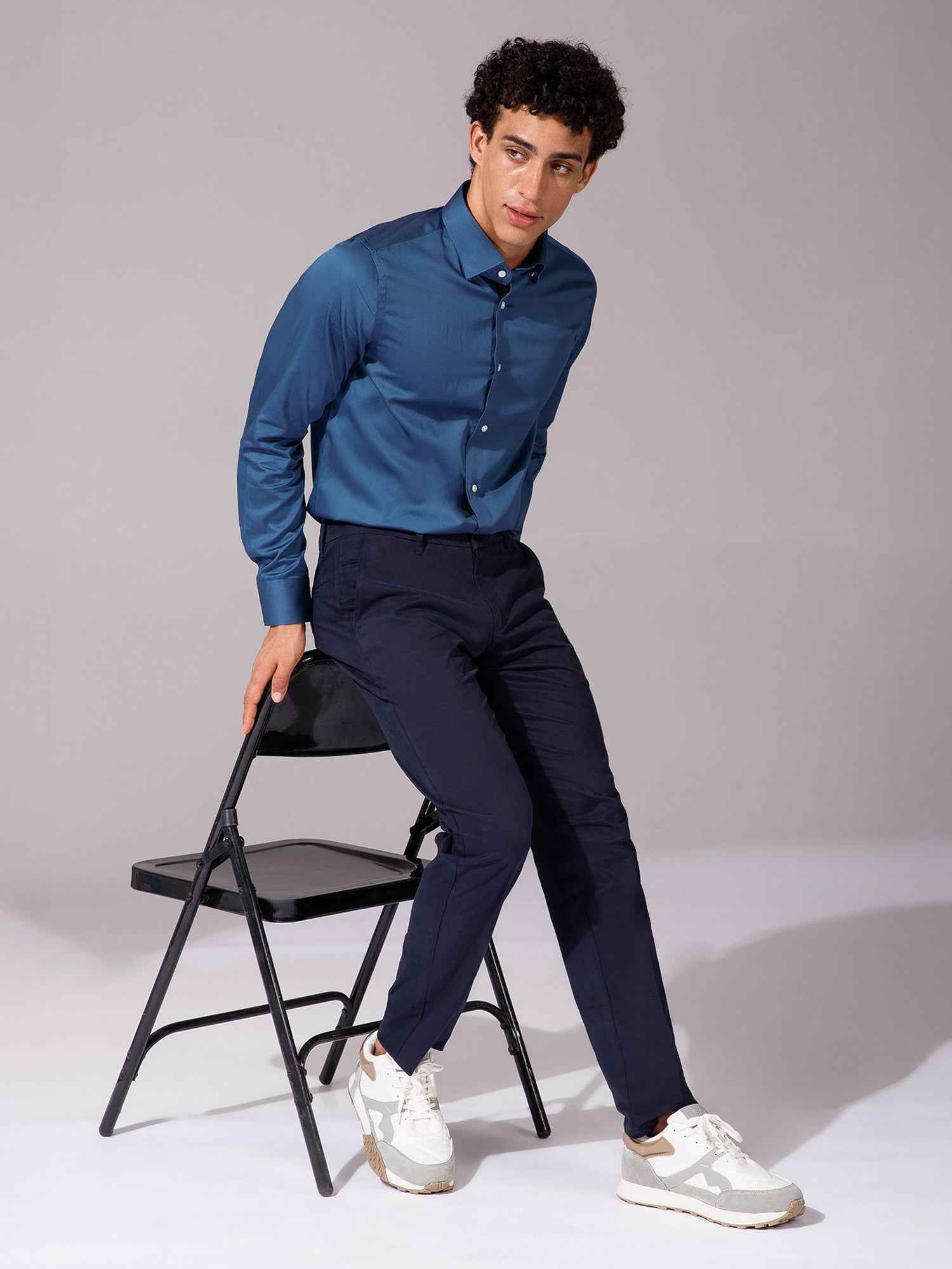 Turquoise - Mens Full Sleeve Shirts