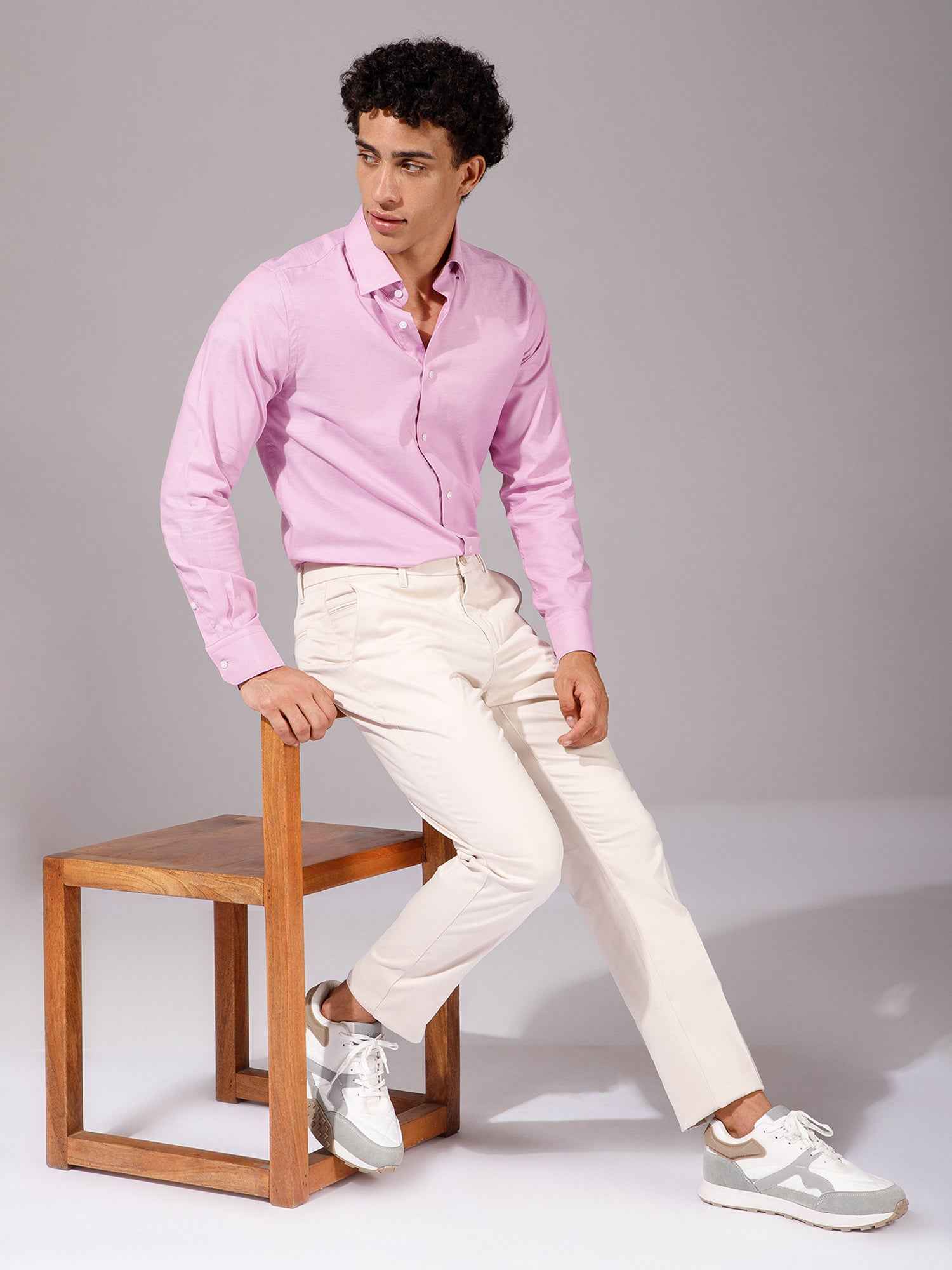 Mauve - Mens Full Sleeve Shirts