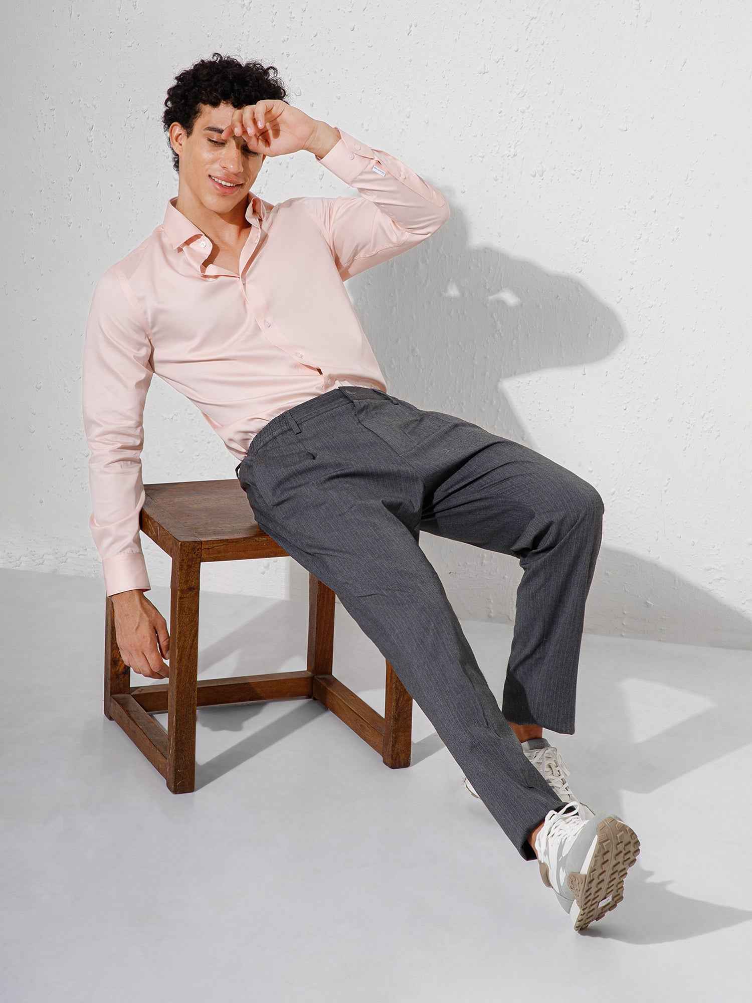 Pink - Mens Full Sleeve Shirts