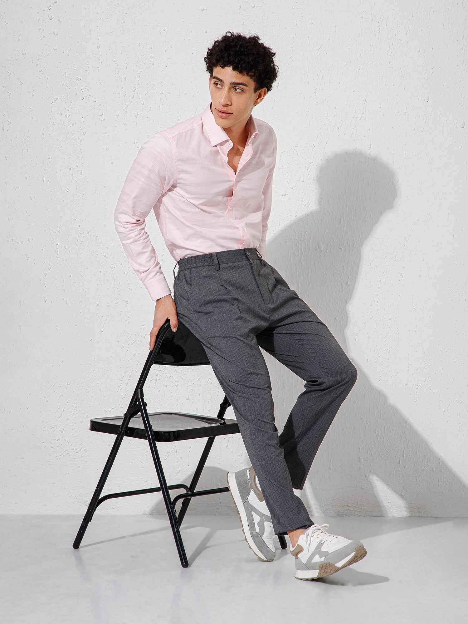 Pink - Mens Full Sleeve Shirts