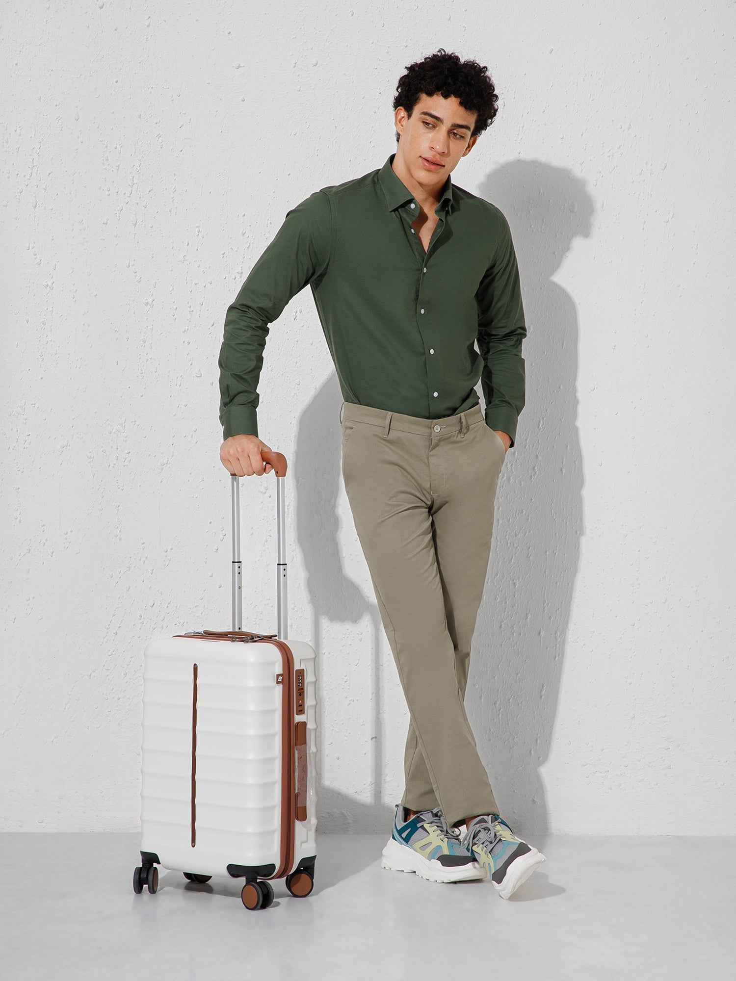 Olive - Mens Full Sleeve Shirts