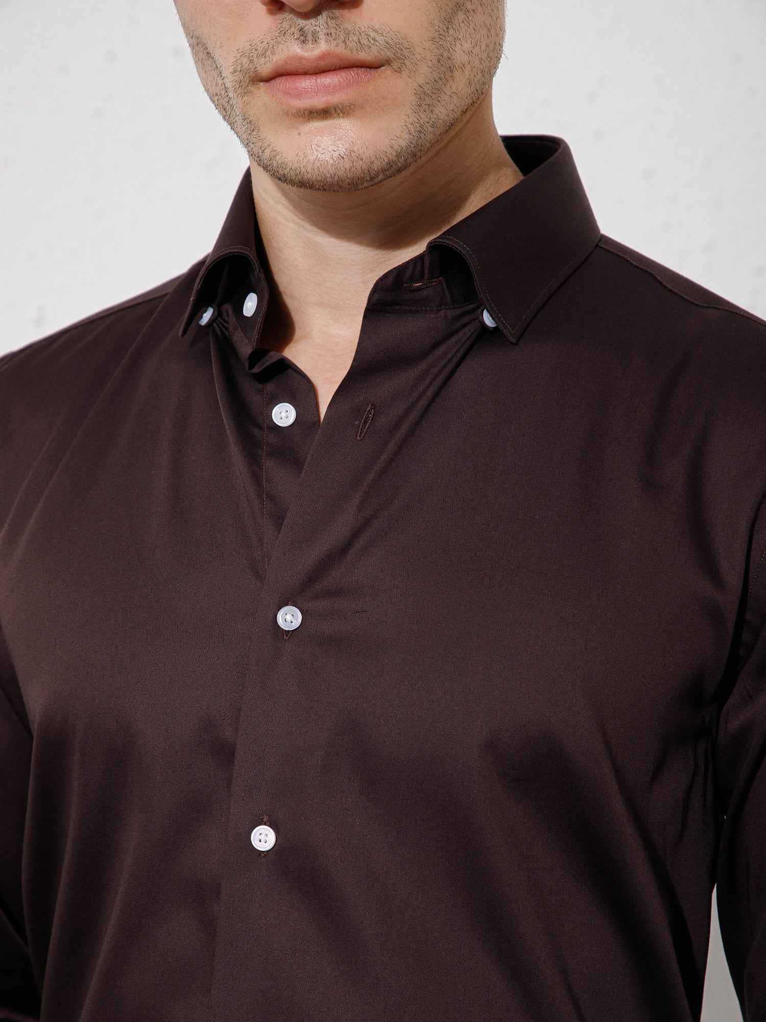 Coffee - Mens Full Sleeve Shirts