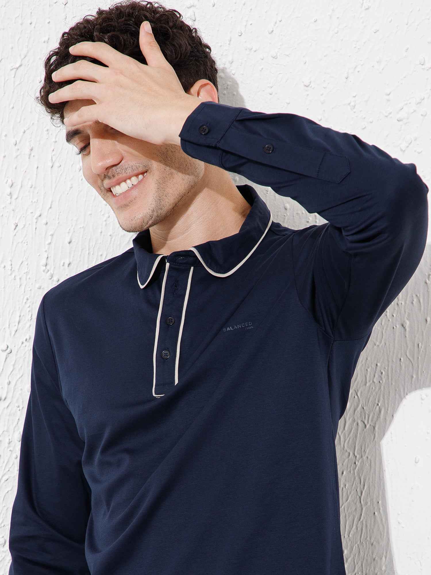 Navi - Polo Full Sleeve