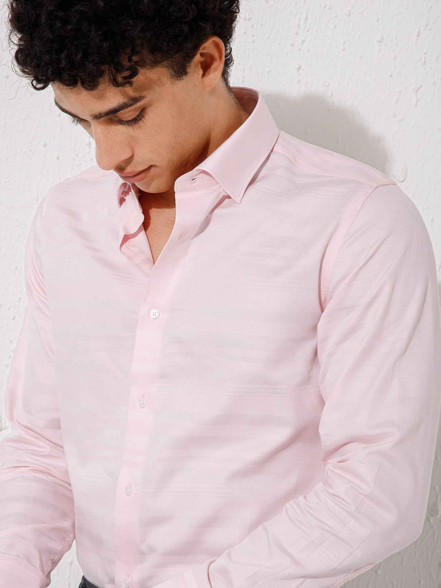 Pink - Mens Full Sleeve Shirts