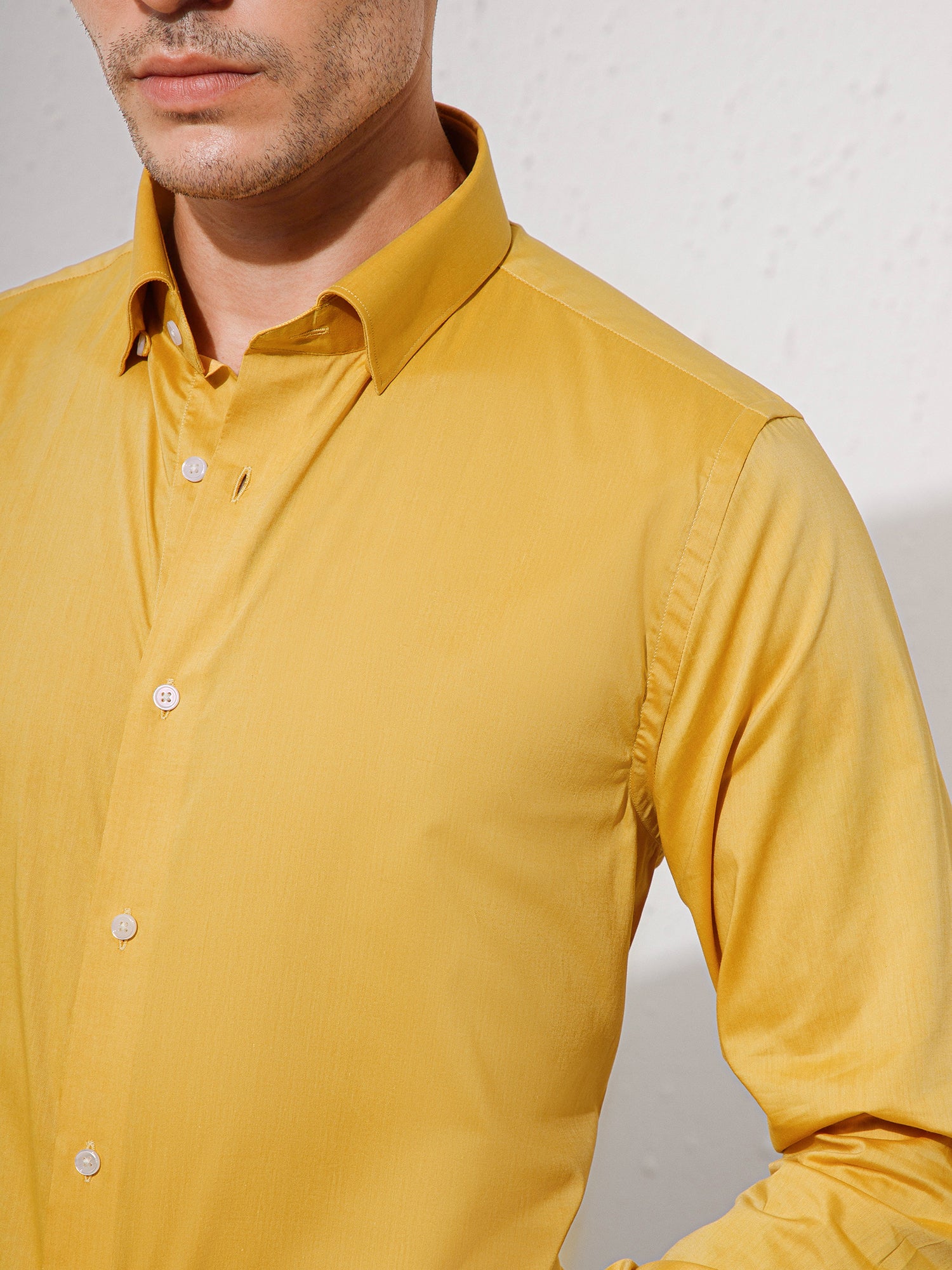 Mustard - Mens Full Sleeve Shirts
