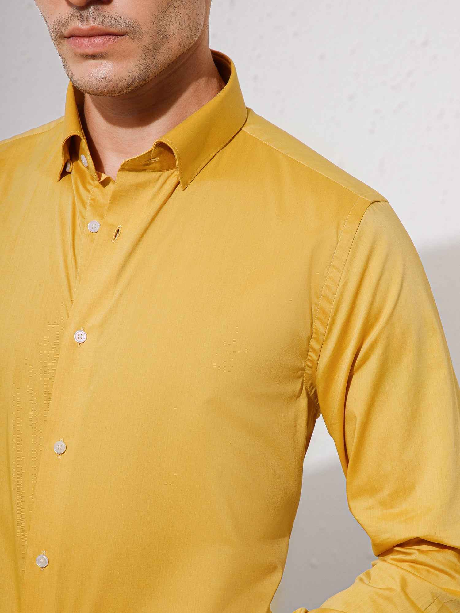 Mustard - Mens Full Sleeve Shirts