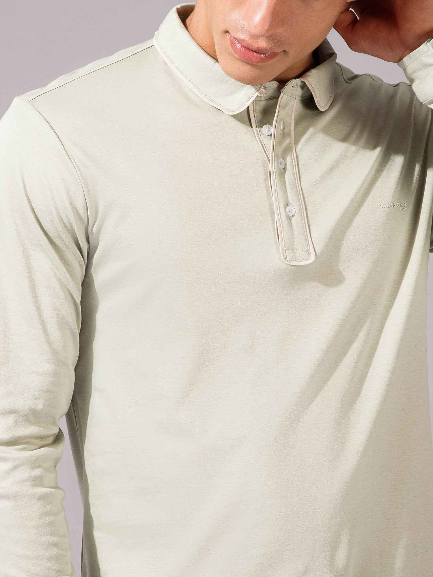 Light Mint - Polo Full Sleeve